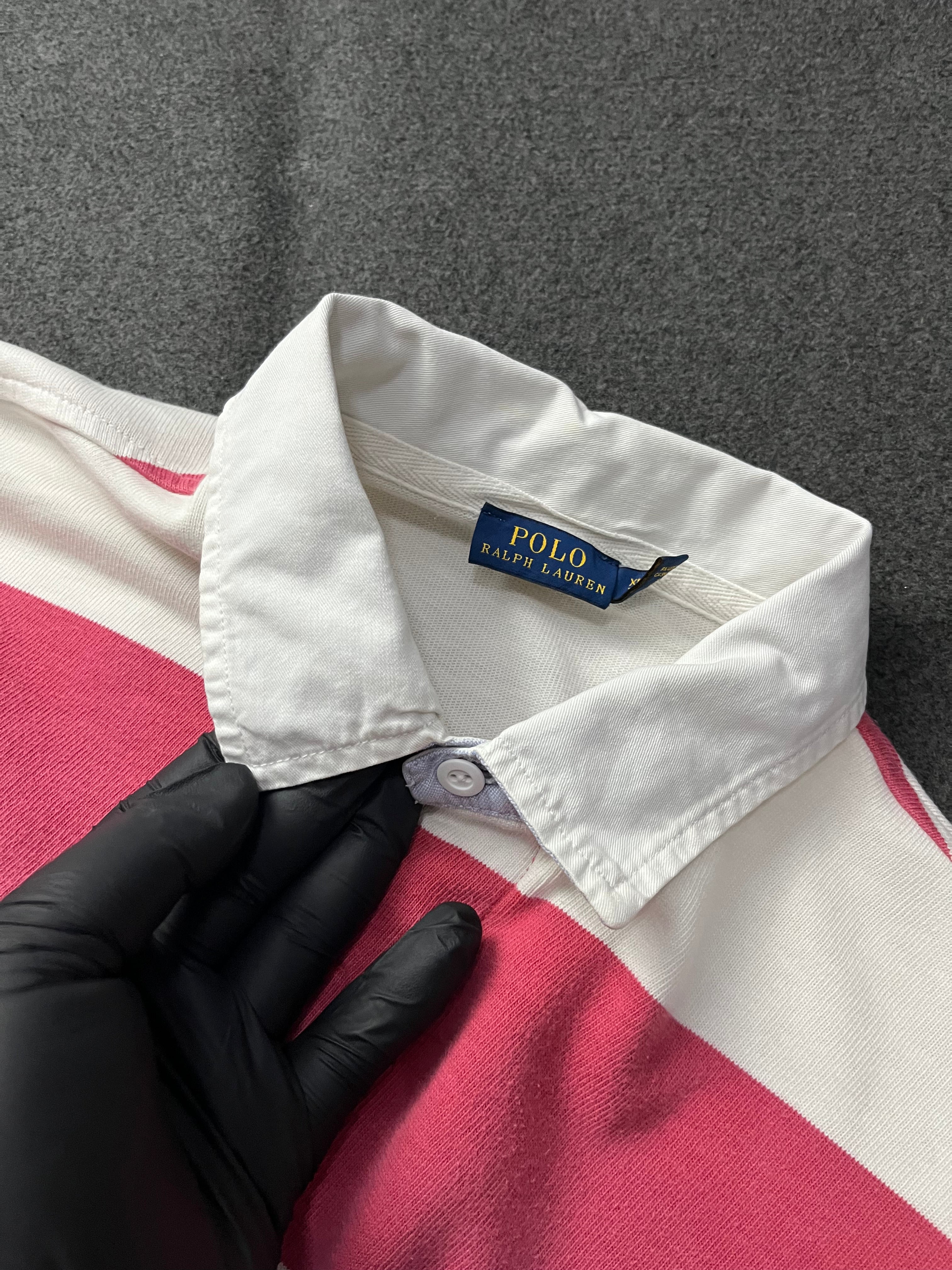 Polo Ralph Lauren Classic Fit Khaki-Collar Rugby Shirt