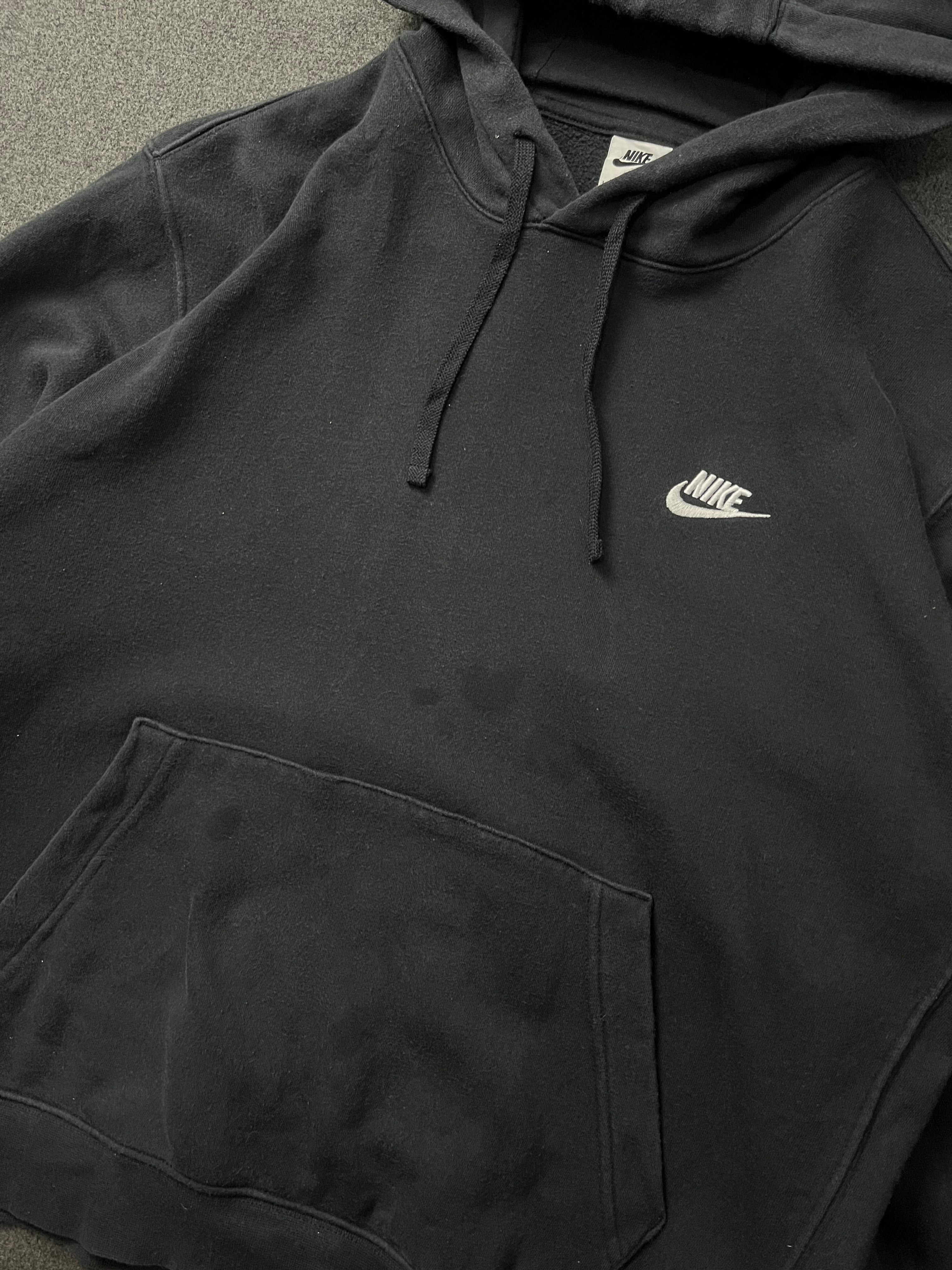Nike NSW Club Pullover Hoodie Black