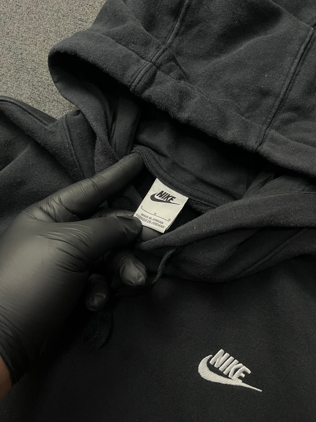 Nike NSW Club Pullover Hoodie Black
