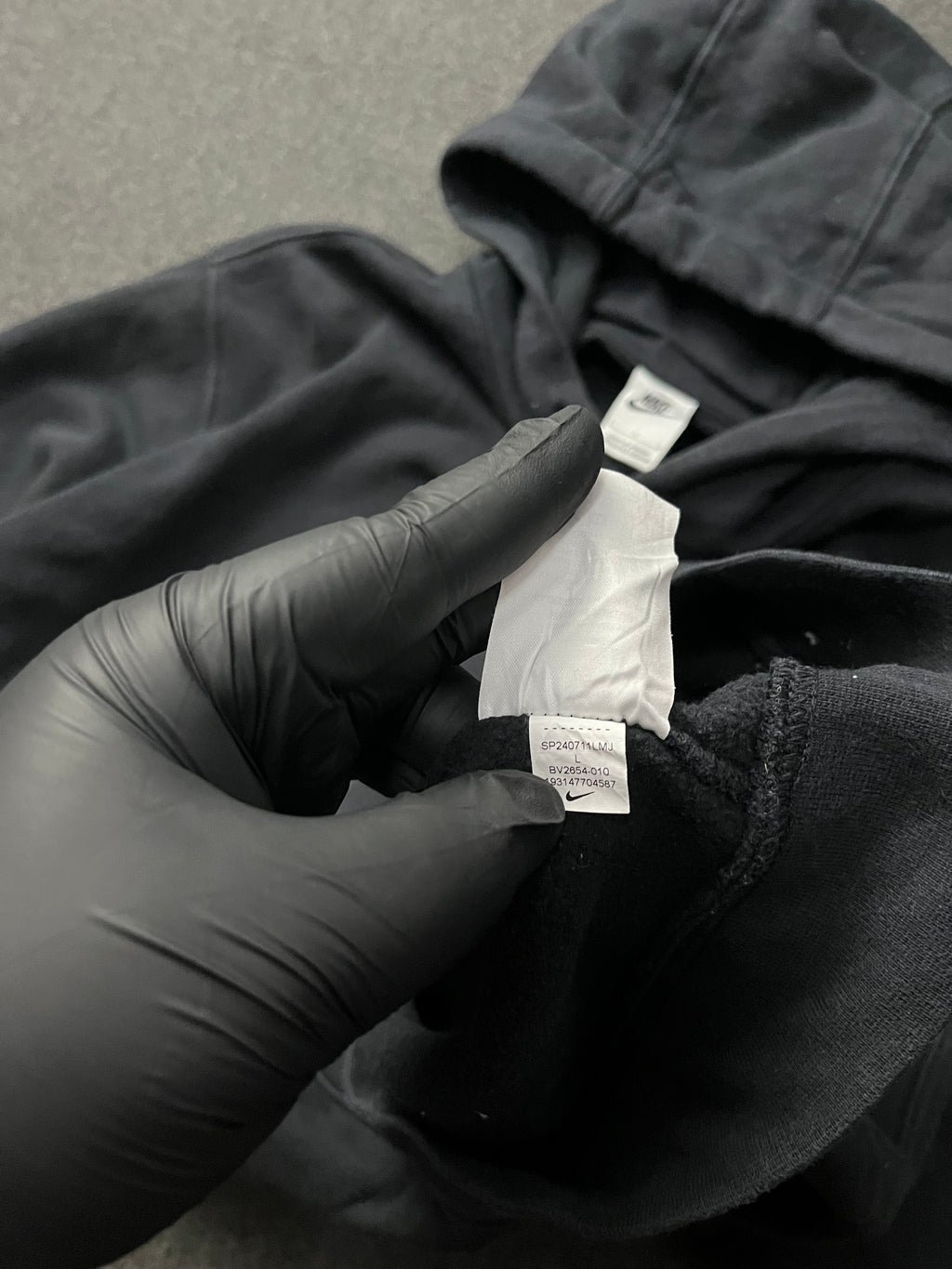 Nike NSW Club Pullover Hoodie Black