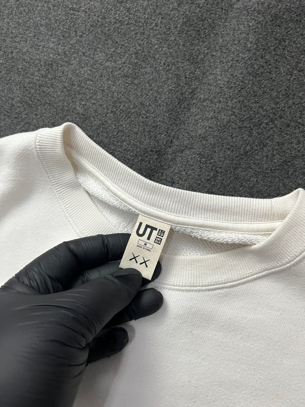 KAWS x Uniqlo Longsleeve Sweatshirt Off White