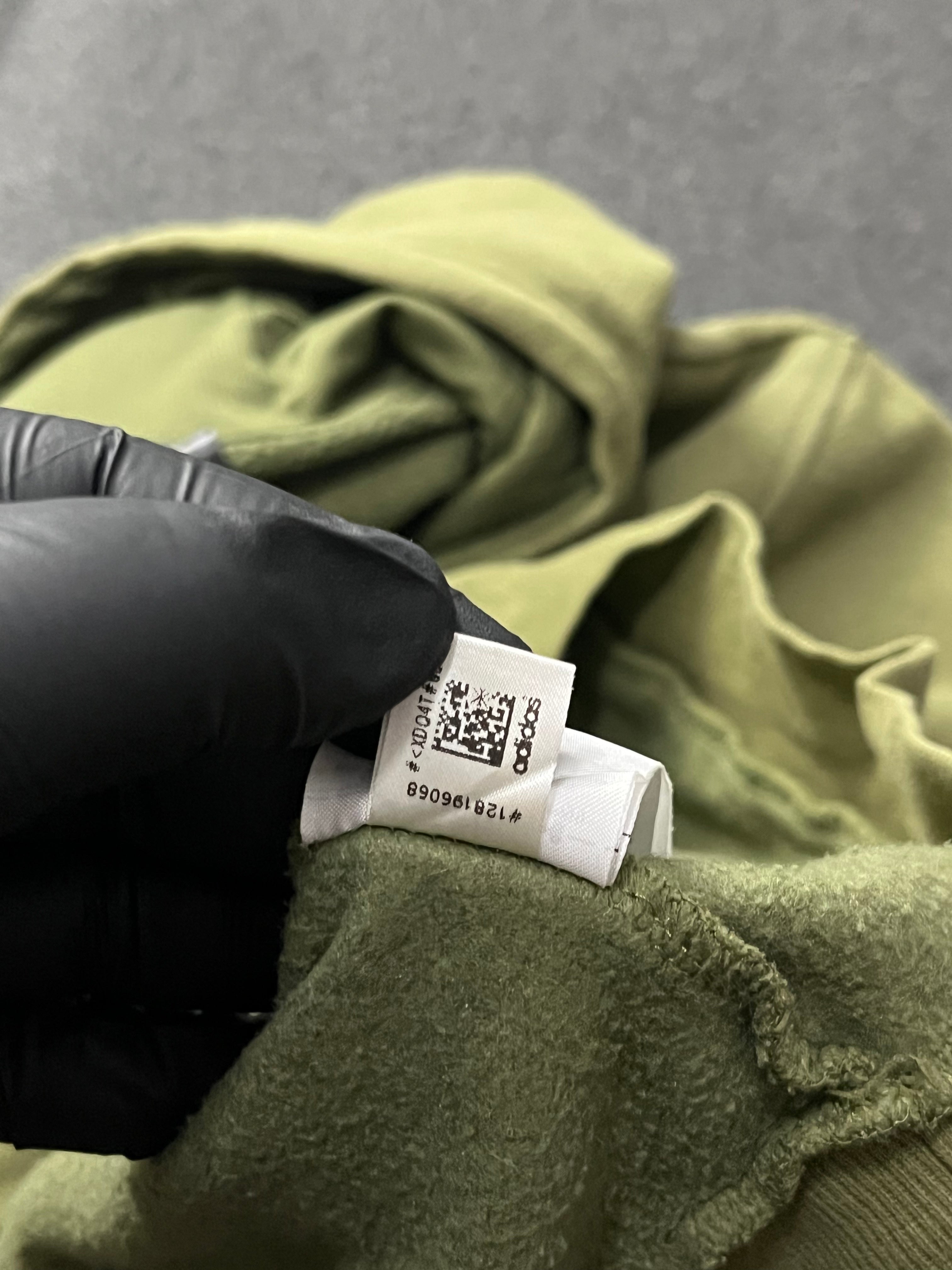 Adidas Originals Size Small Classic Pullover Hoodie Big Logo Olive Green