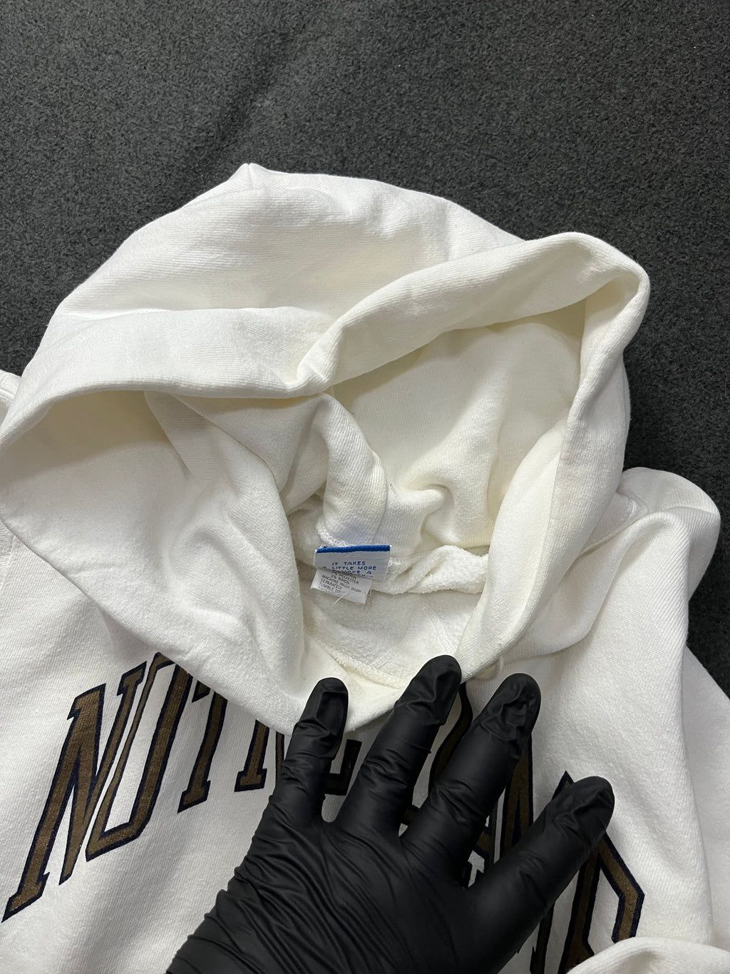 CHAMPION University Notre Dame Fighting Irish Hoodie Sweatshirt 90s