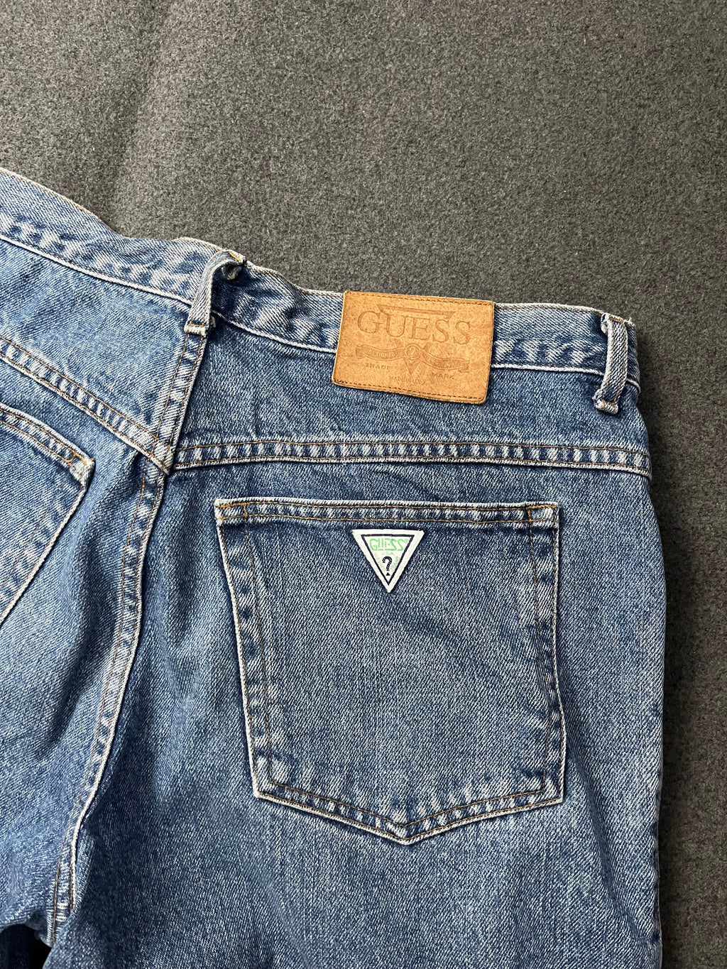 GUESS Light Wash Blue Denim