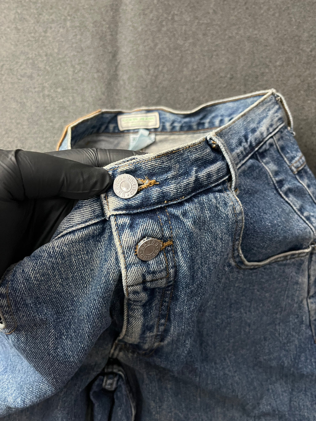 GUESS Light Wash Blue Denim