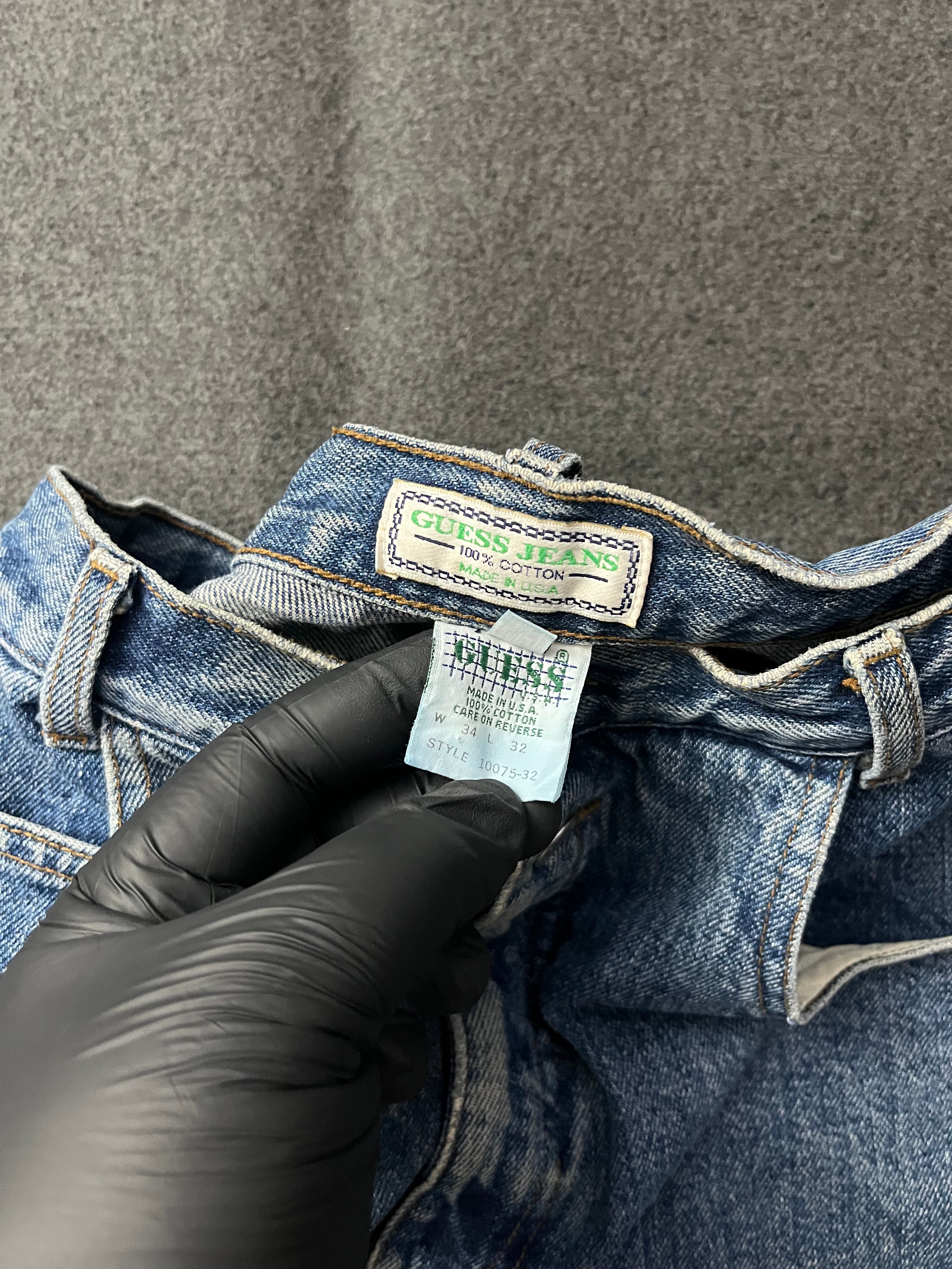 GUESS Light Wash Blue Denim