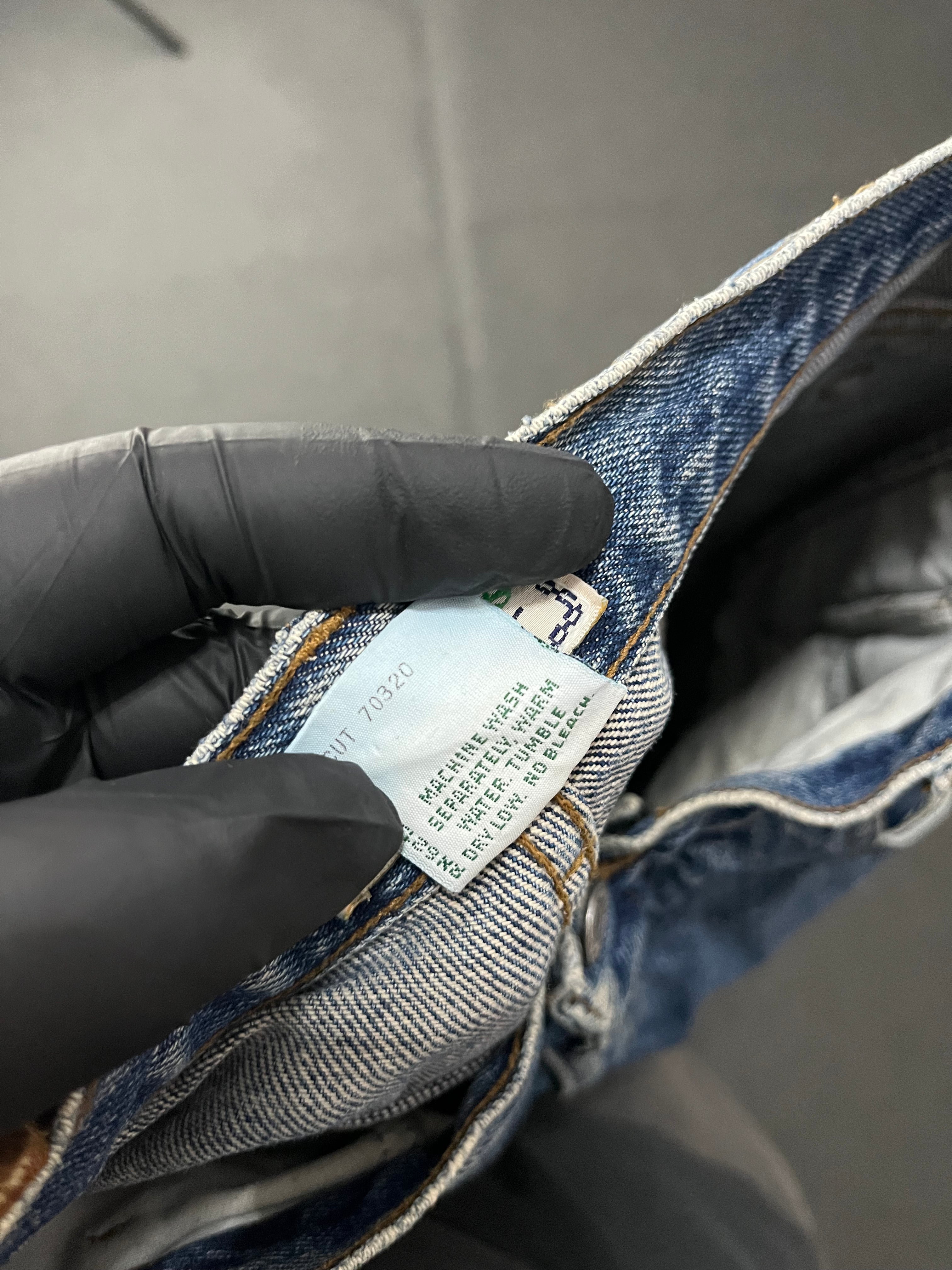 GUESS Light Wash Blue Denim