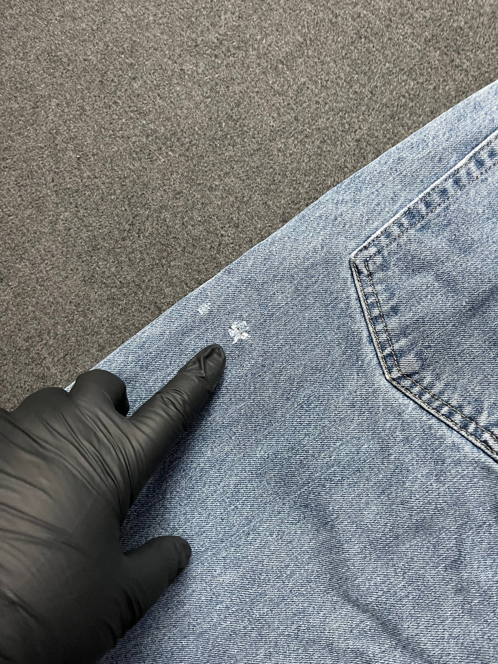 Wrangler Light Wash Blue Denim Cowboy Cut Original Fit