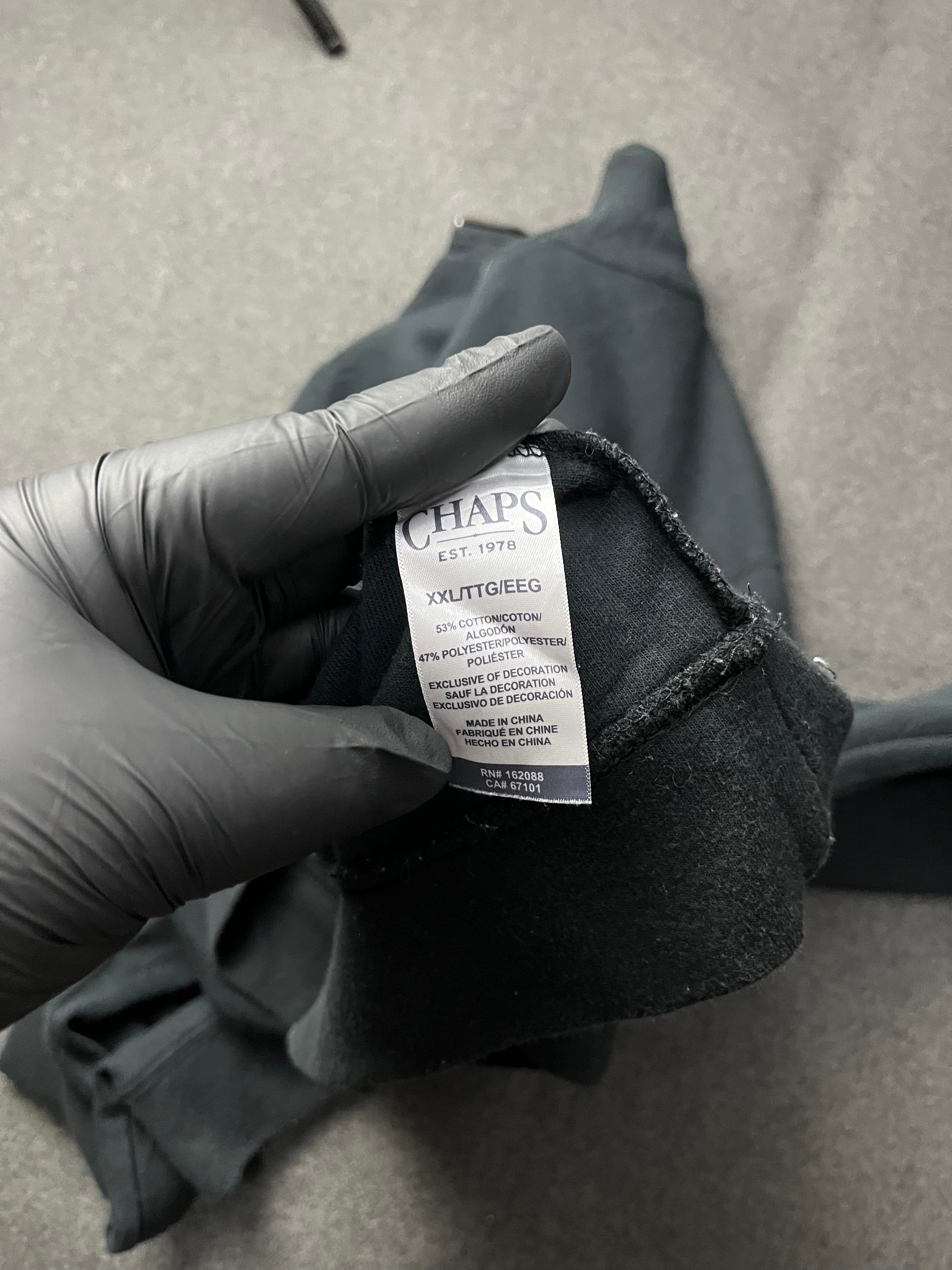 Chaps Men's & Big Men's Quarter Zip Mock Neck Sweater Fleece