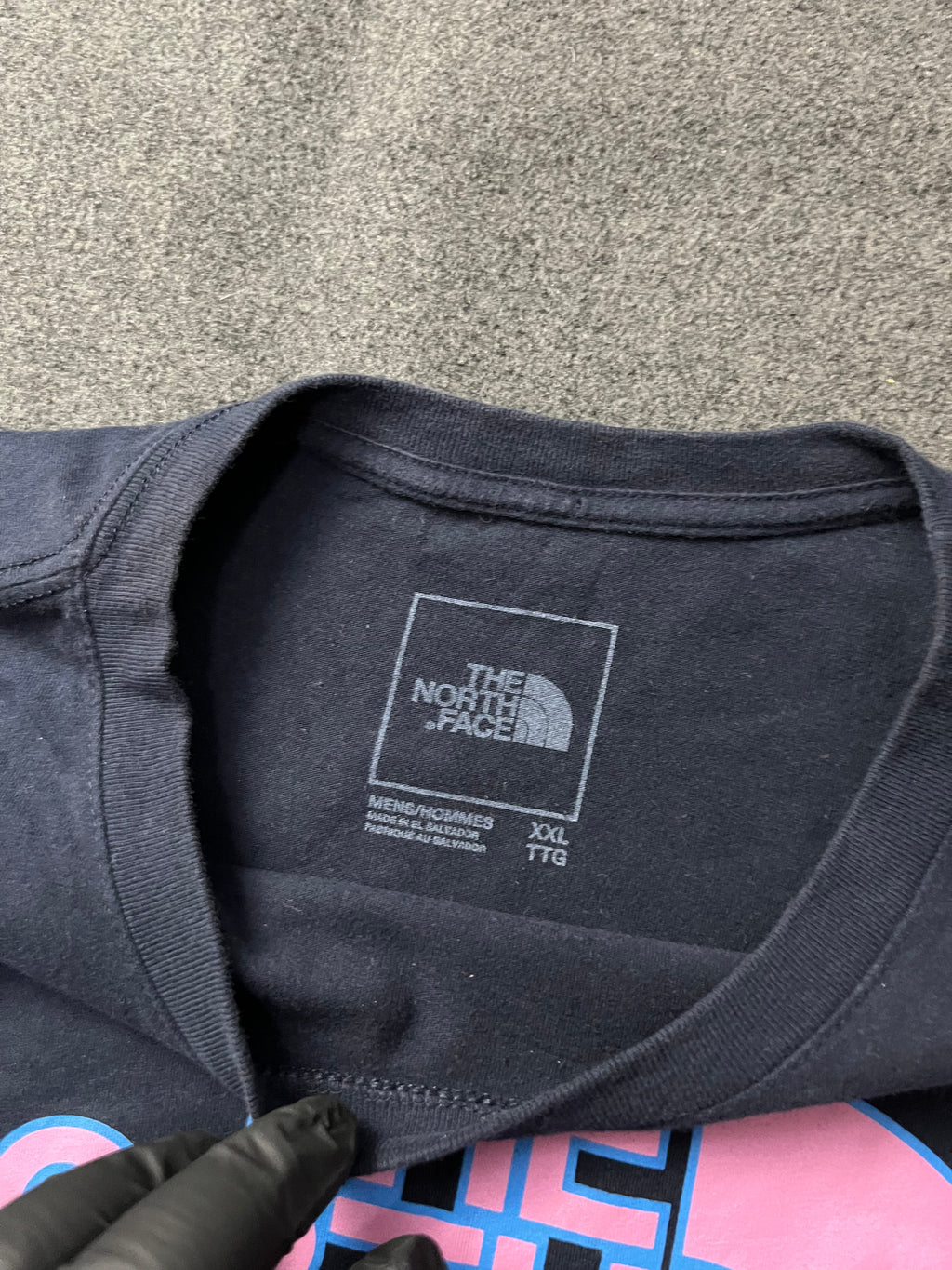 The North face Girls long sleeve Shirt with Logo