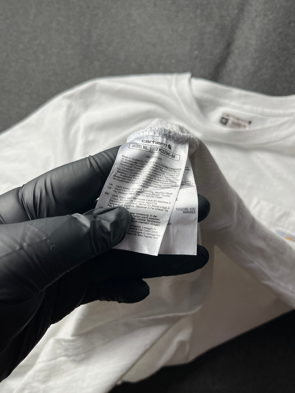 CARHARTT LOOSE FIT HEAVYWEIGHT SHORT-SLEEVE POCKET TEE - WHITE