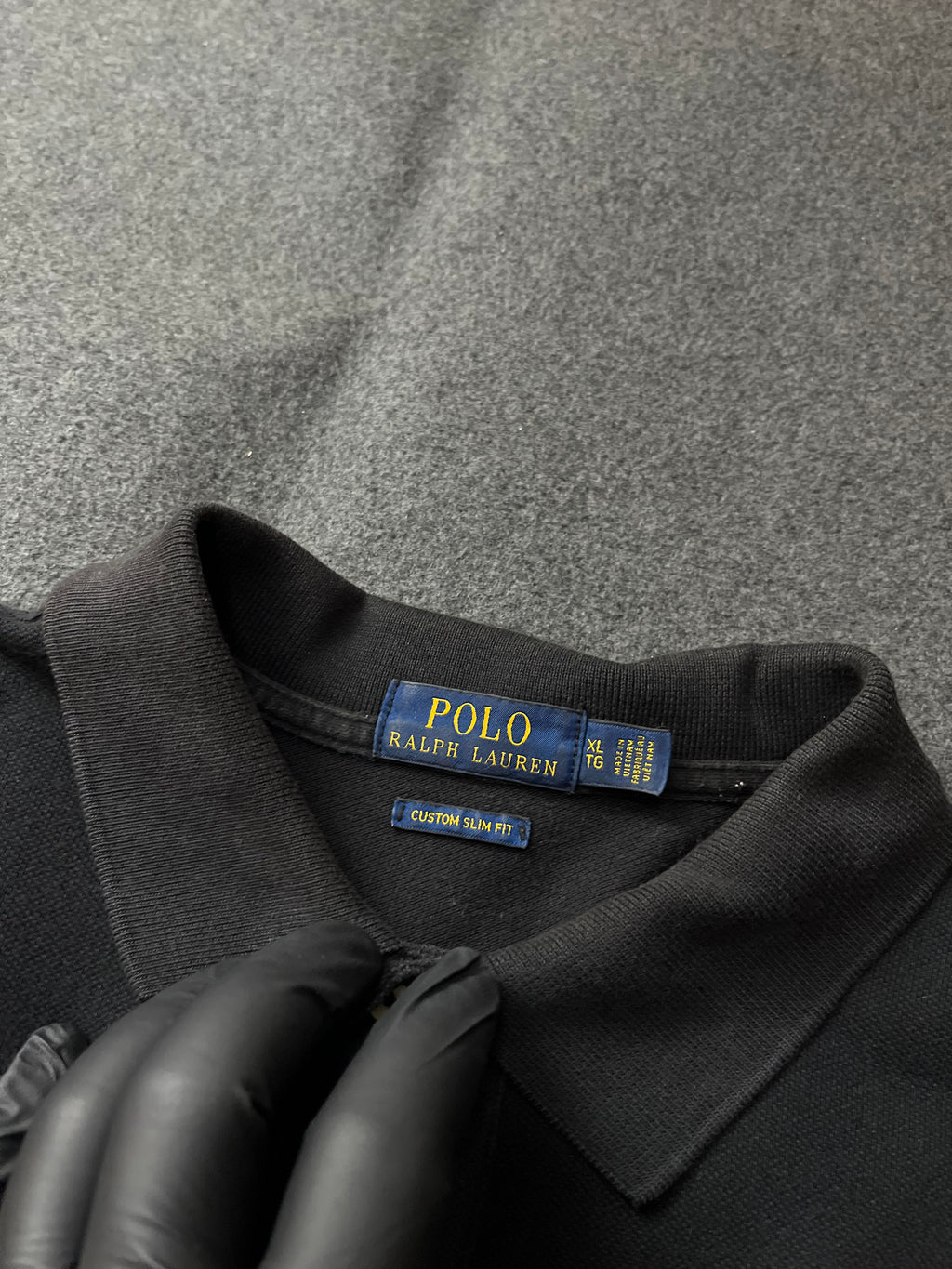 Ralph Lauren Polo black old money luxury drill casual