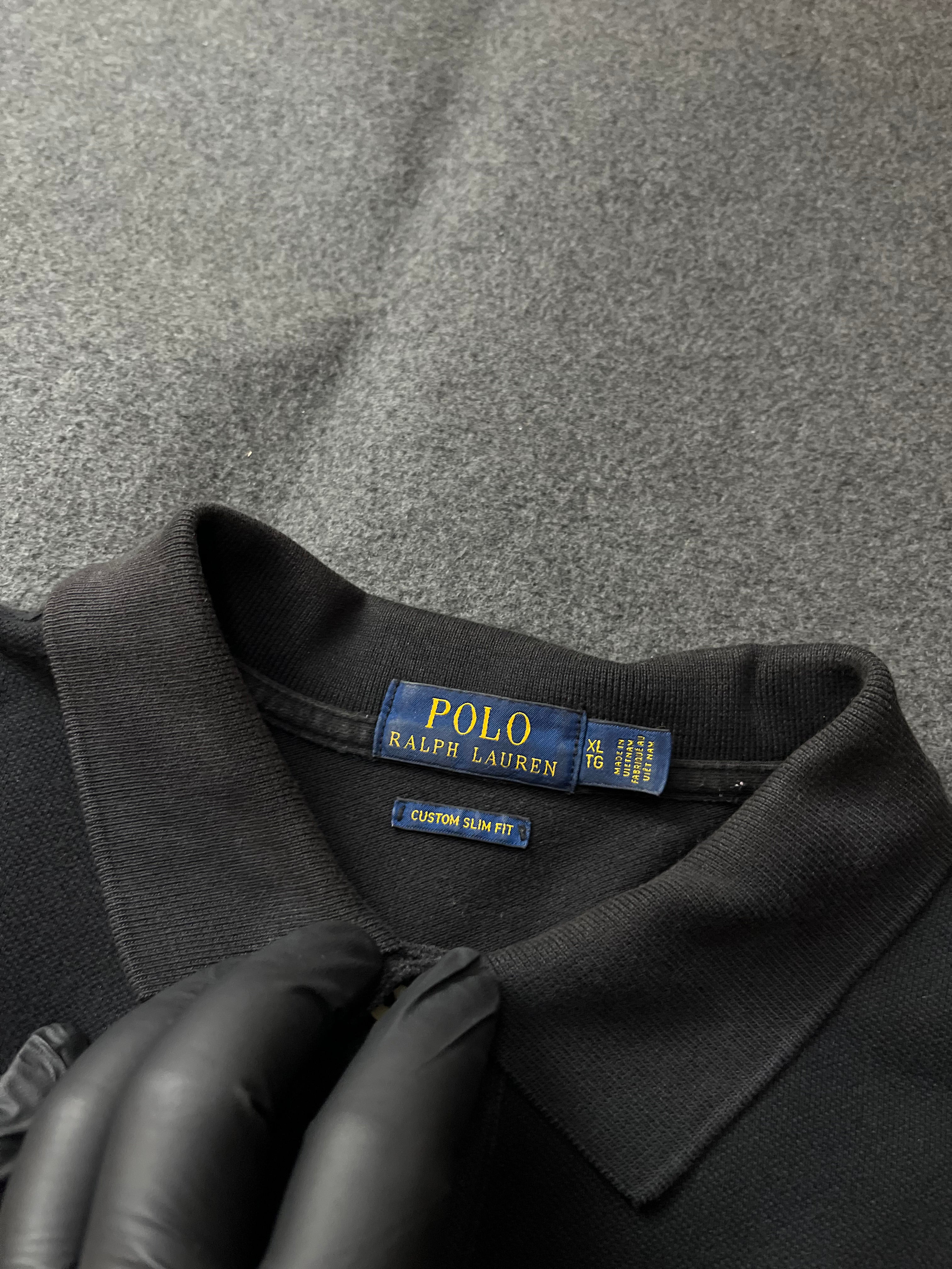 Ralph Lauren Polo black old money luxury drill casual