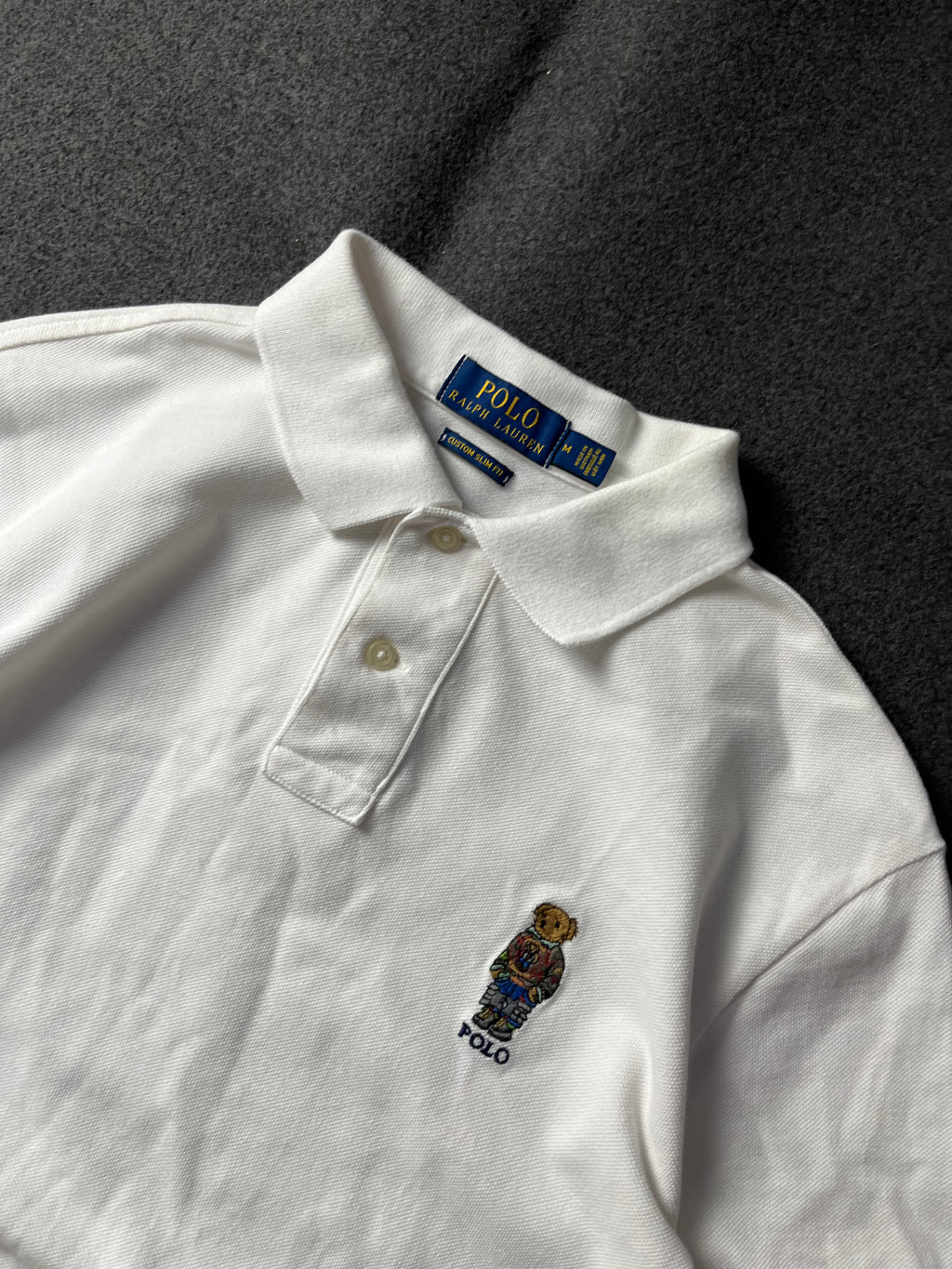 Polo Ralph Lauren Classic Fit Polo Bear Mesh Polo Shirt