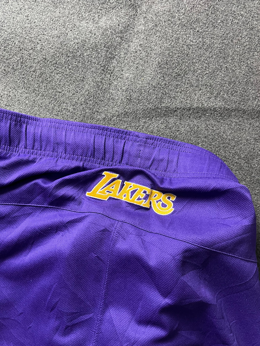 Adidas Men's Purple and Yellow Shorts