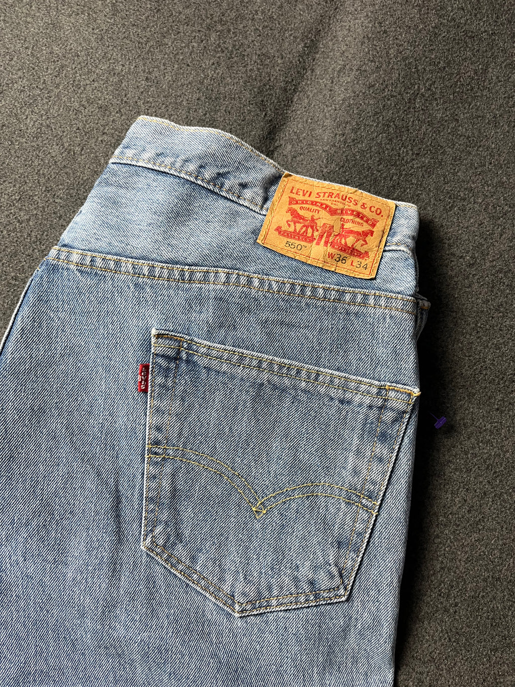 Blue Levi's 505