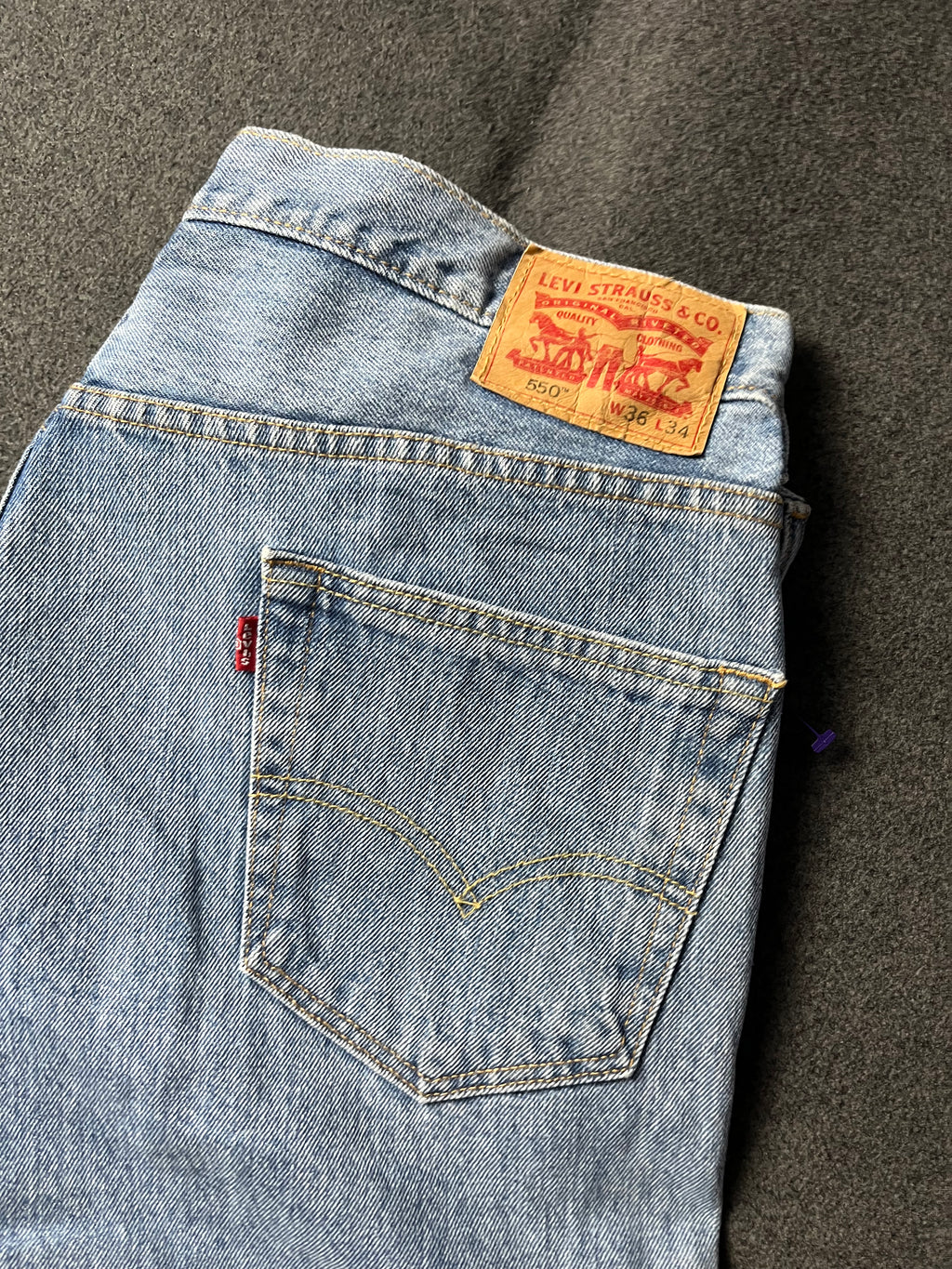 Blue Levi's 505