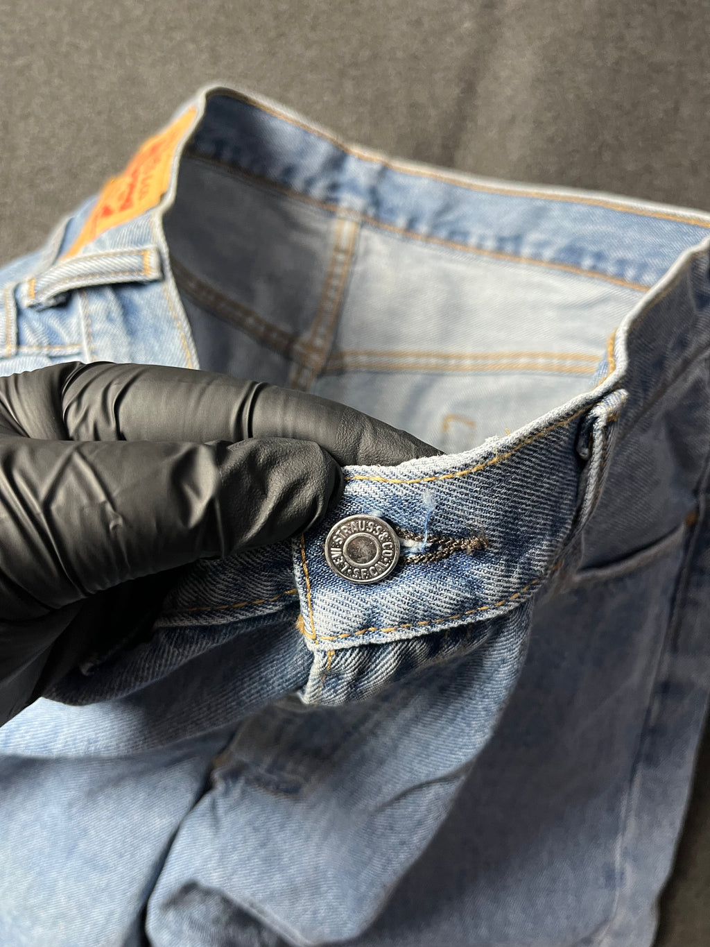Blue Levi's 505