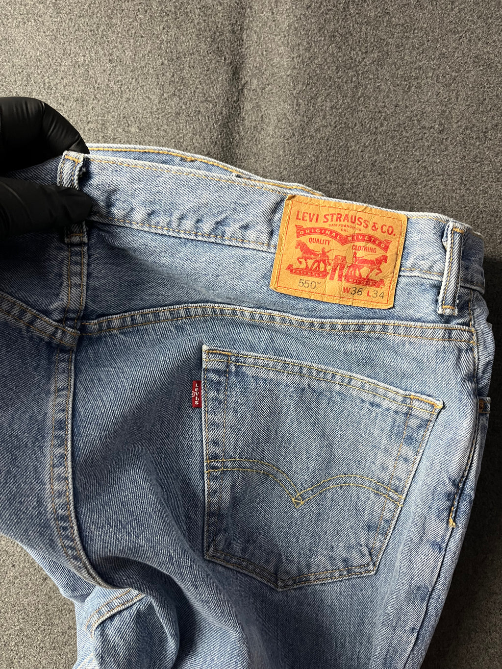 Blue Levi's 505