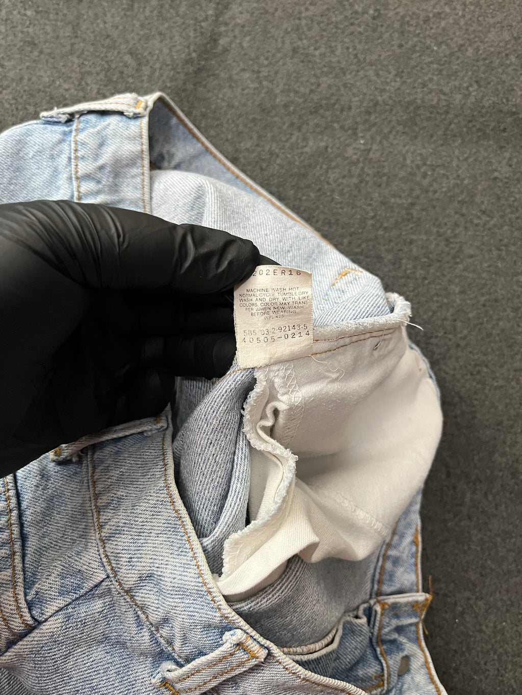 Levi's Faded Blue Vintage  550