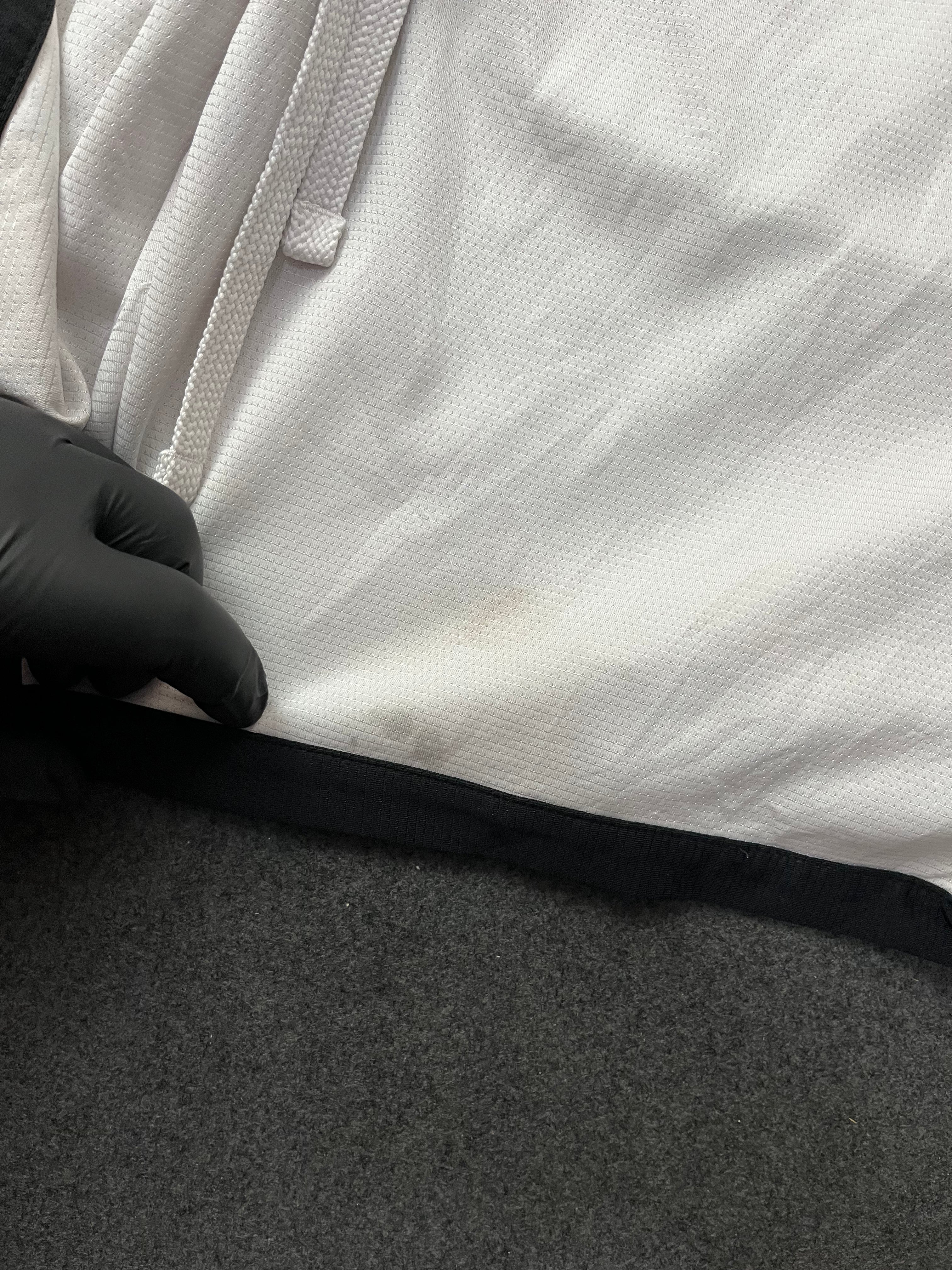 Nike Dri-fit Elite Men's Stripe Basketball Shorts White/Black