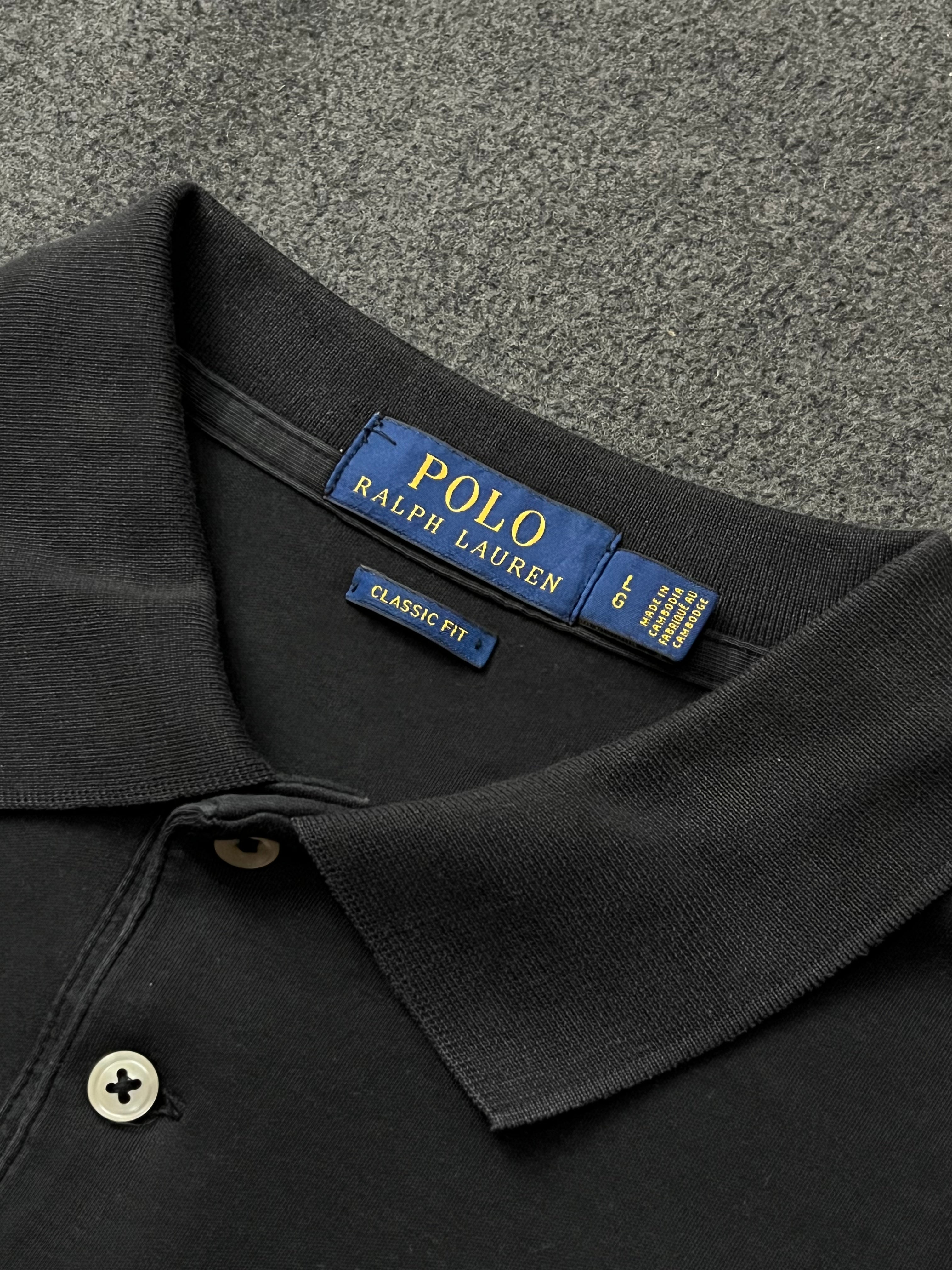 Polo Ralph Lauren contrast logo polo shirt