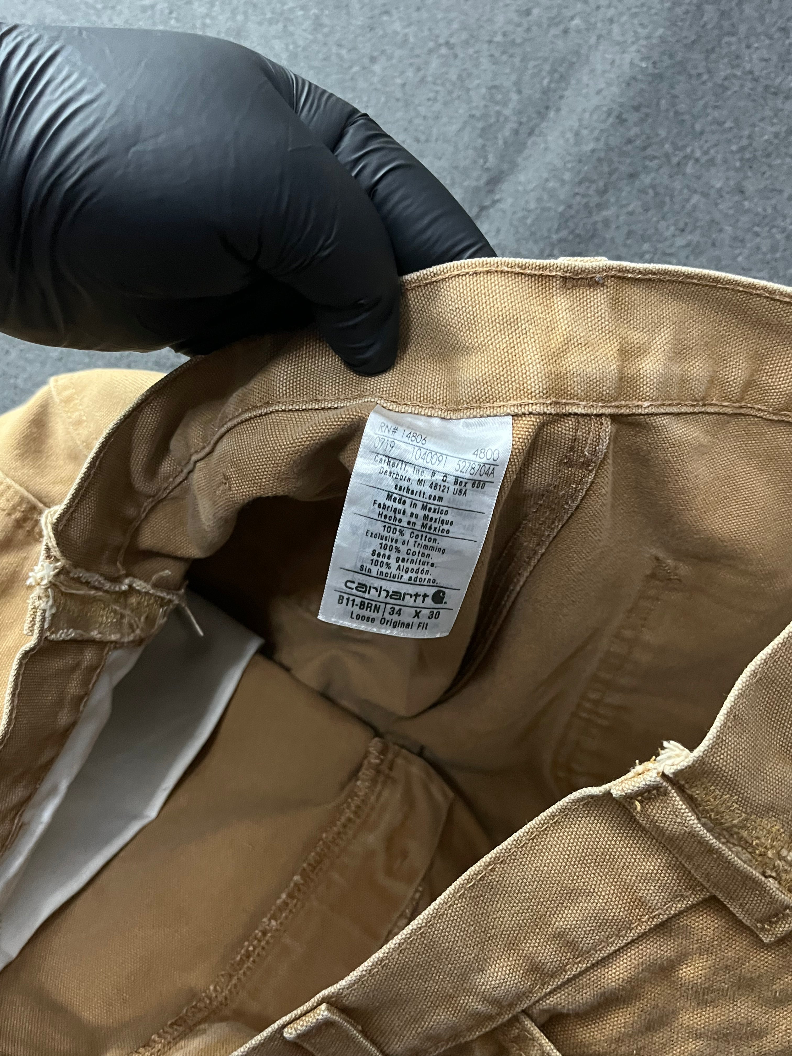 Carhartt Carpenter Pants  Workwear Faded Grunge