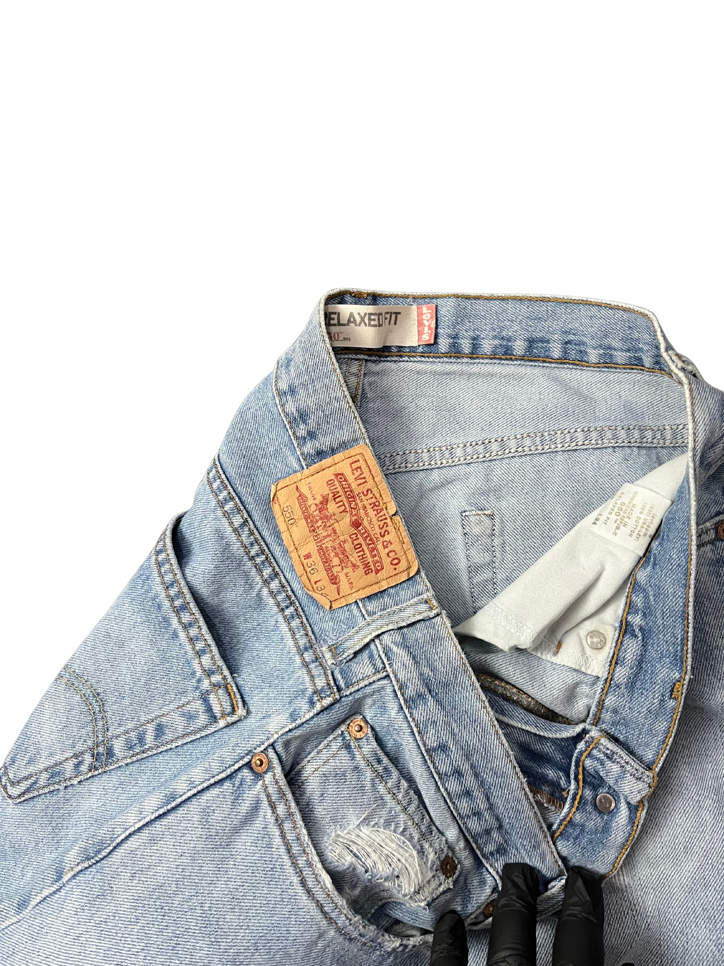 Levi’s 550 Blue Baggy Long Pant