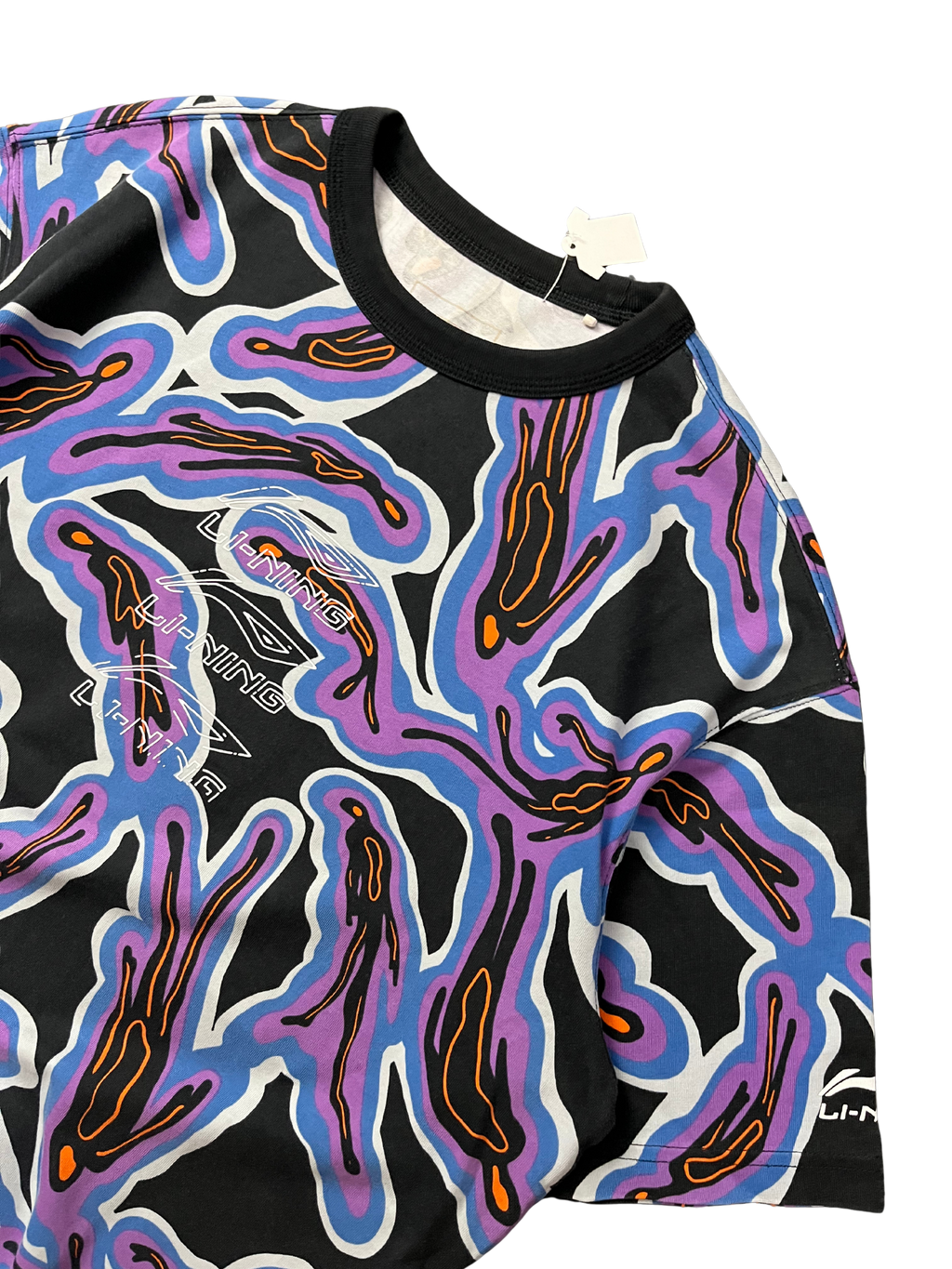 Xiao Zhan Same Style LI-NING SS21 COLLECTION  Unisex Loose Culture Tee