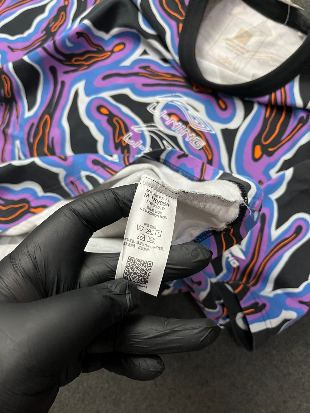 Xiao Zhan Same Style LI-NING SS21 COLLECTION  Unisex Loose Culture Tee