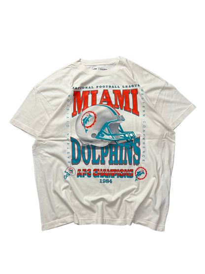 Miami Dolphins Shirt White AFC Champions 1984
