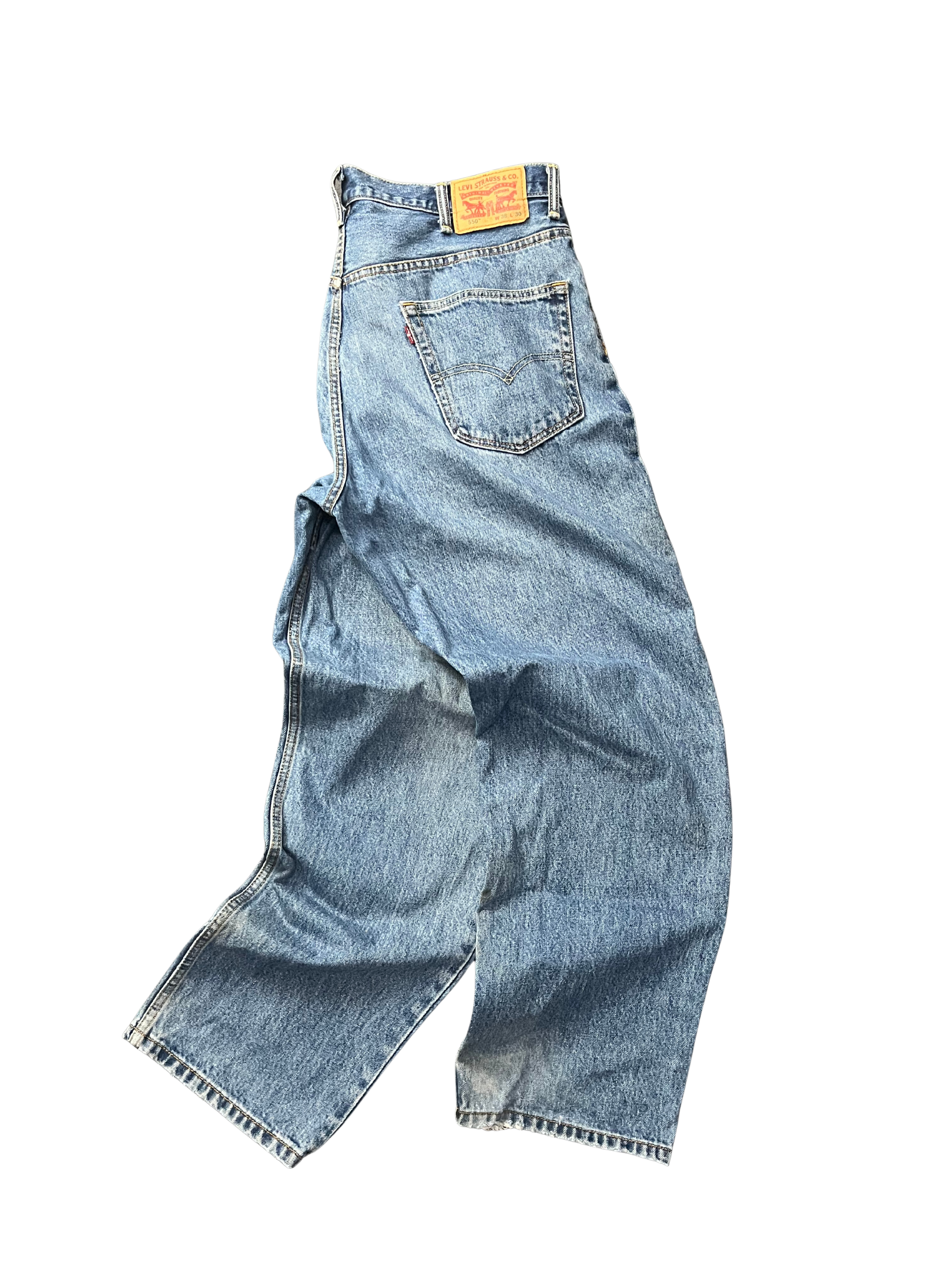 Levi's 501 Original fit jeans in a light blue wash