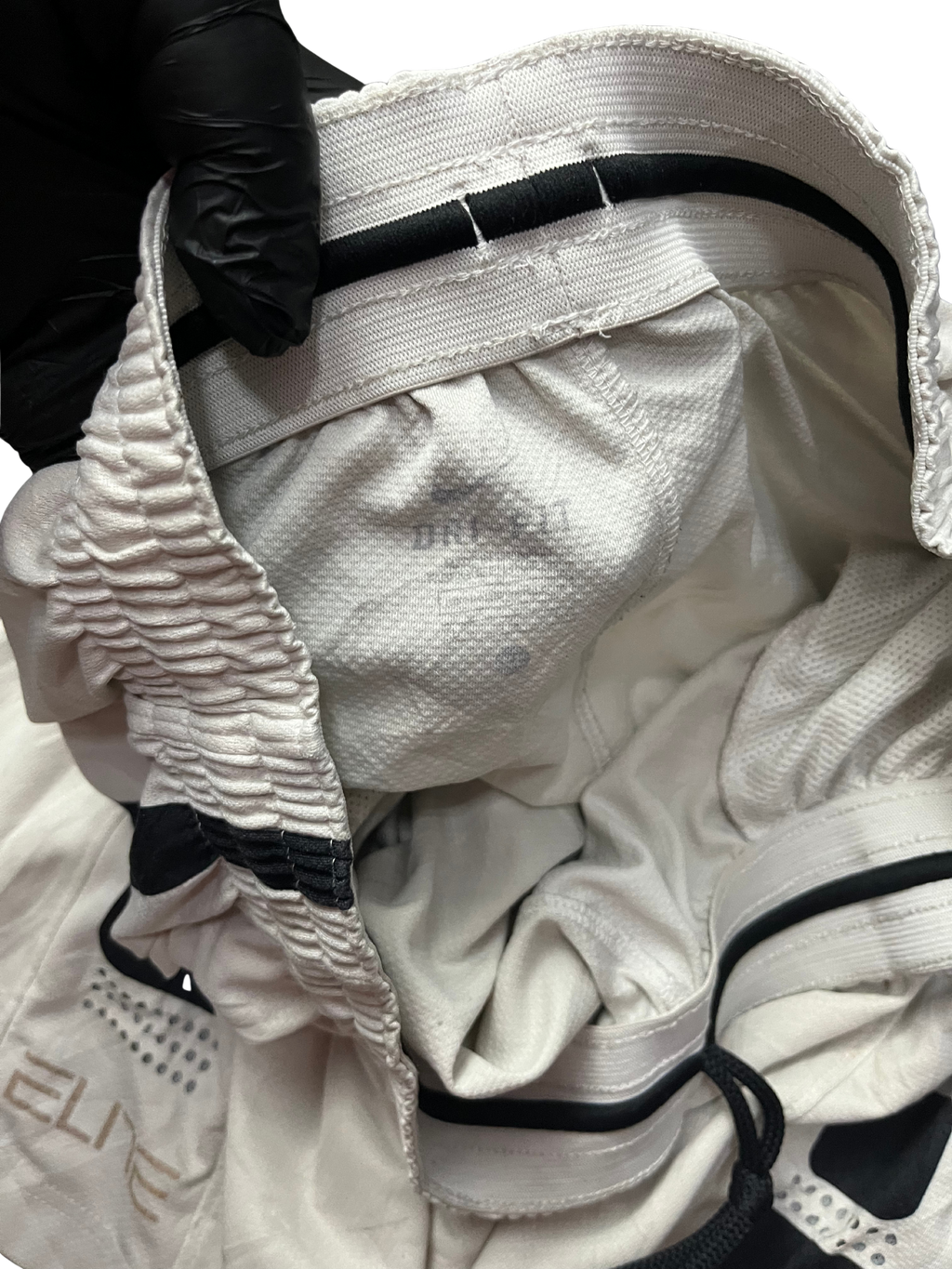 Nike Men's Elite Basketball Short White