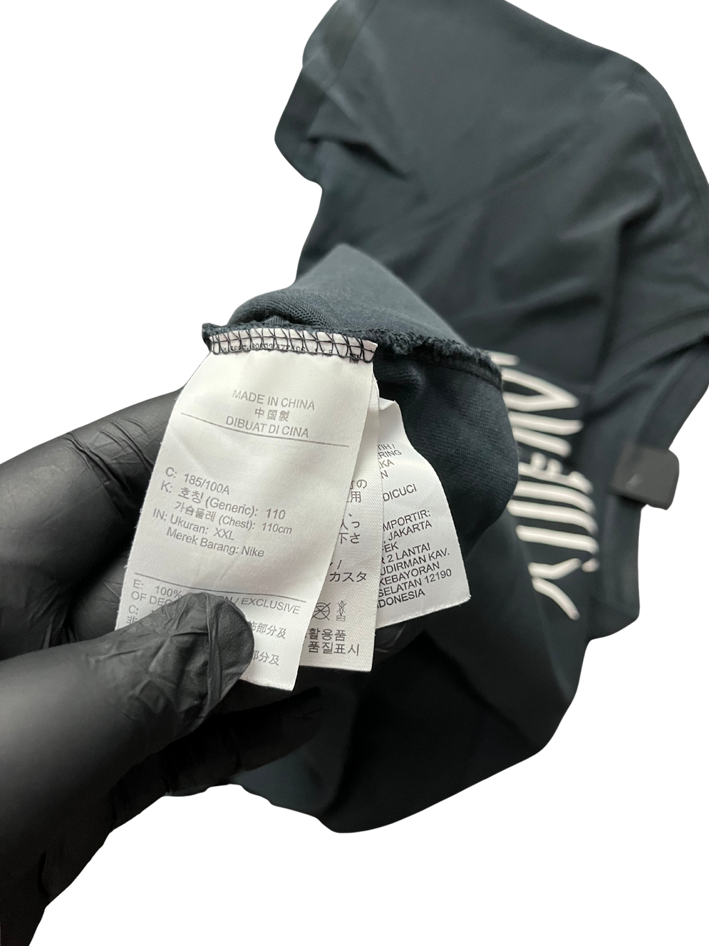 Nike Graphic T-Shirt Black Easy Money Kevin Durant NBA Short Sleeve Men