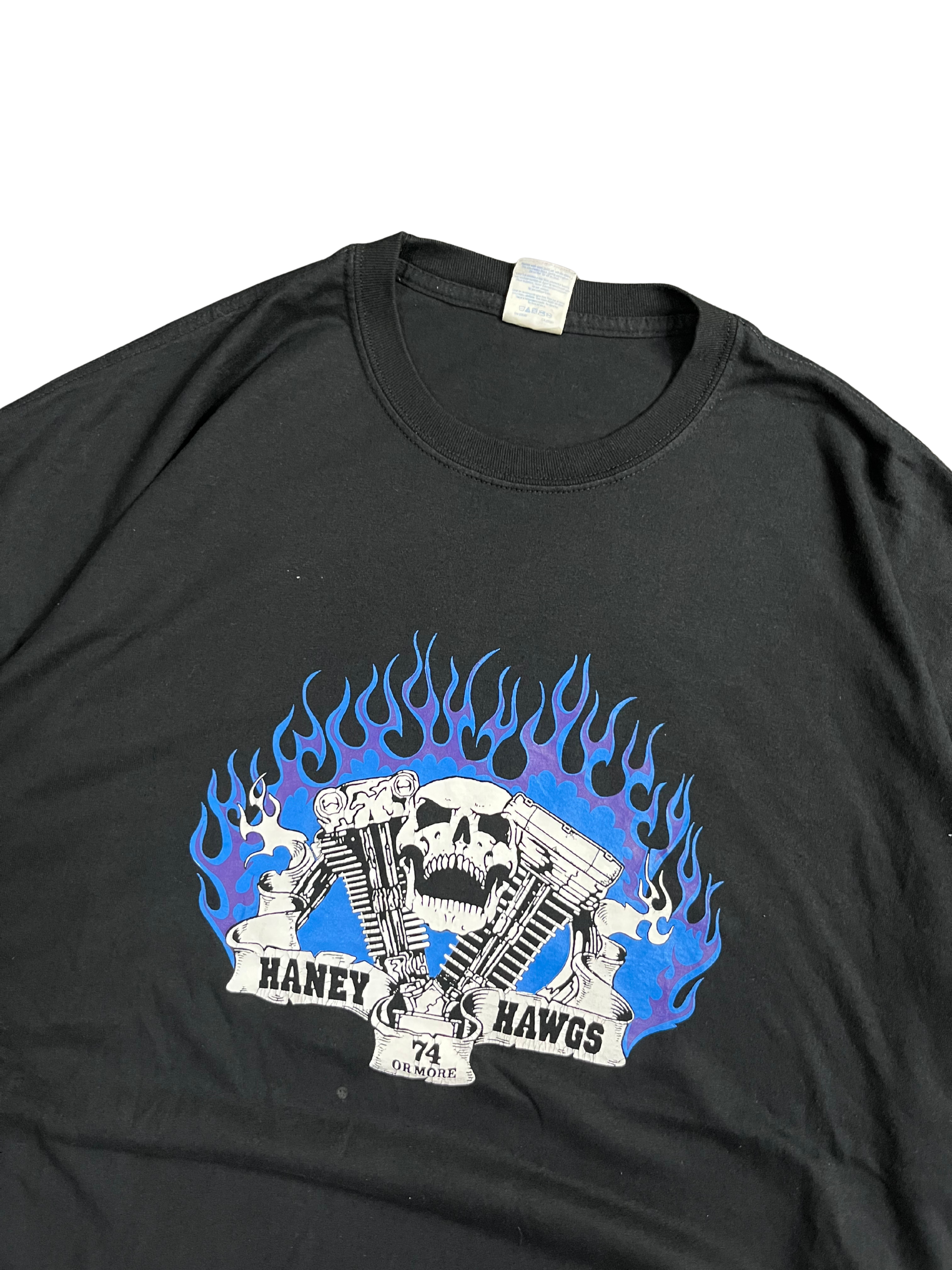 Gildan Skull Blue Frame T-shirt