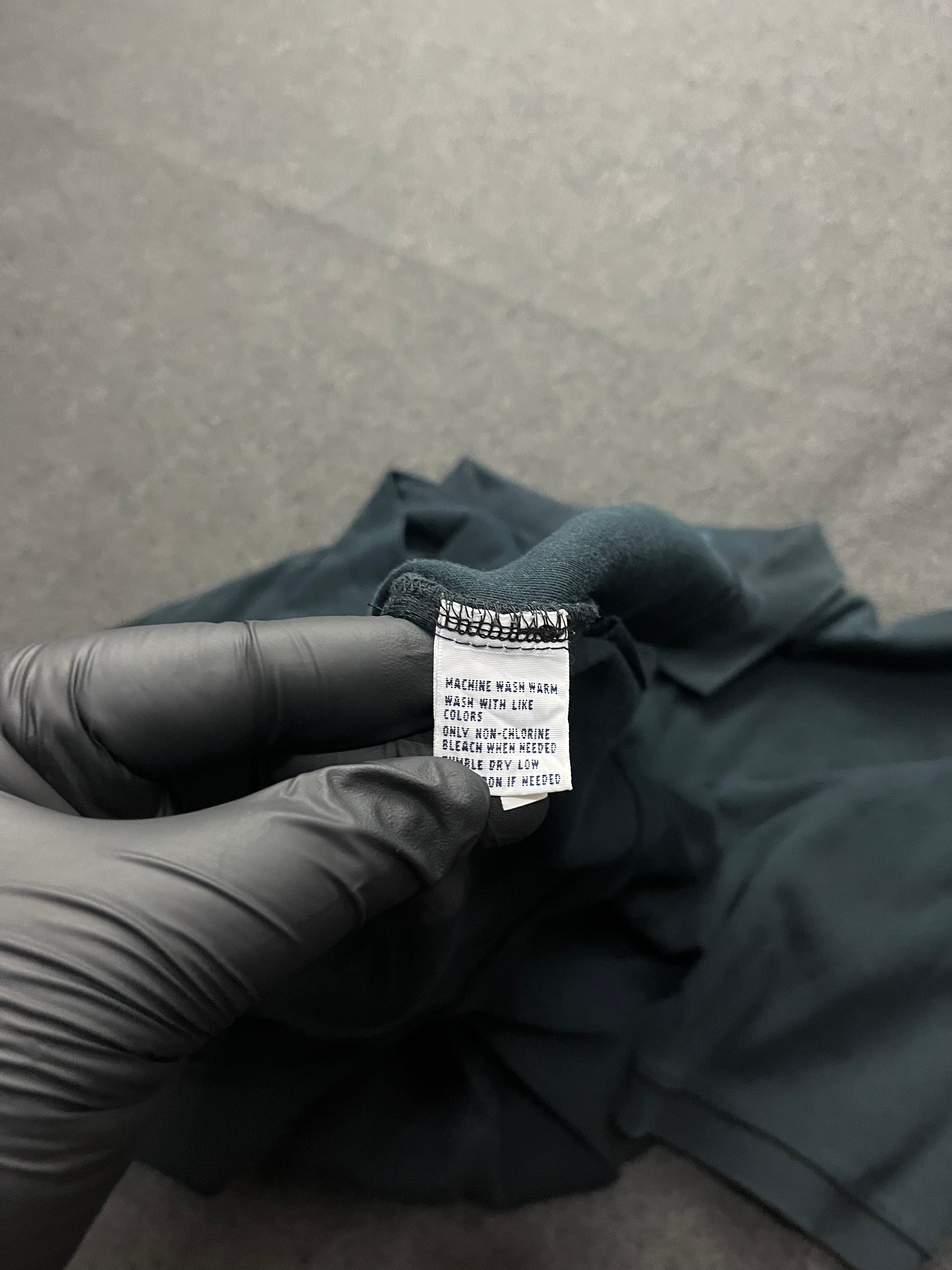 Polo Ralph Lauren short-sleeved polo shirt in black cotton with a red embroidered signature Polo Pony