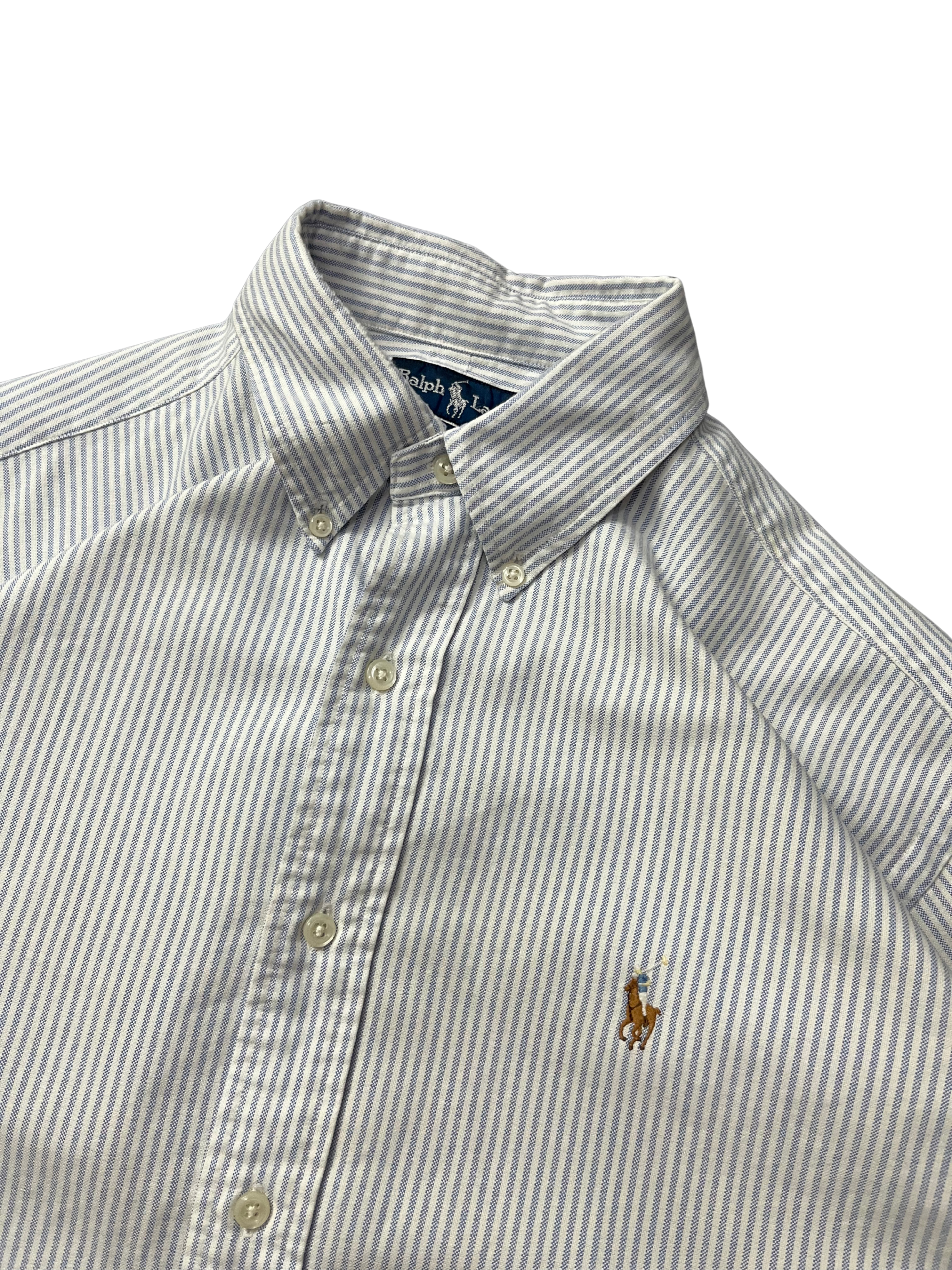 Vintage Polo Ralph Lauren Embroidered Pony Long Sleeve Button up Shirt