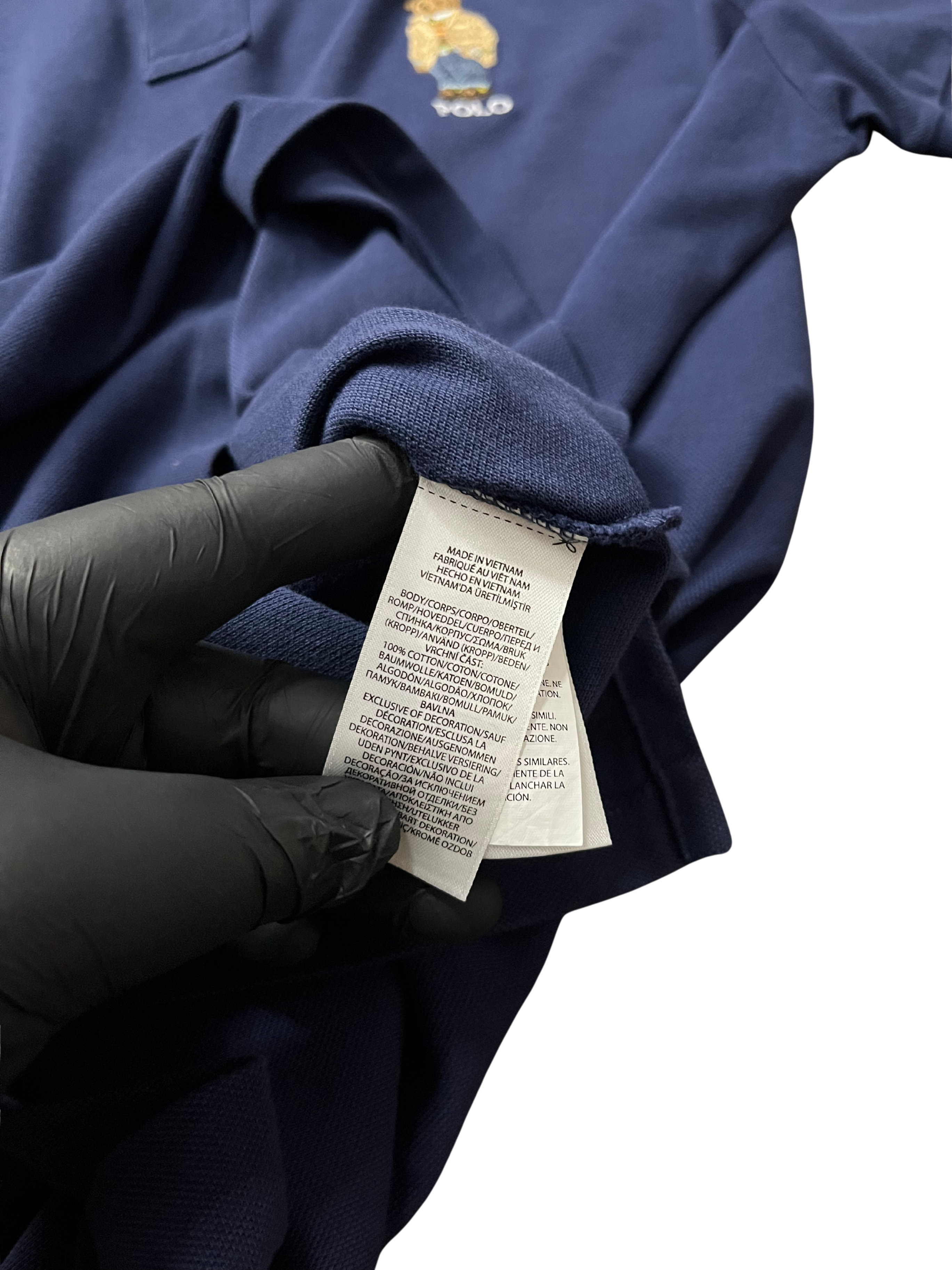 Polo Ralph Lauren Custom Slim Fit Polo Bear Polo Shirt