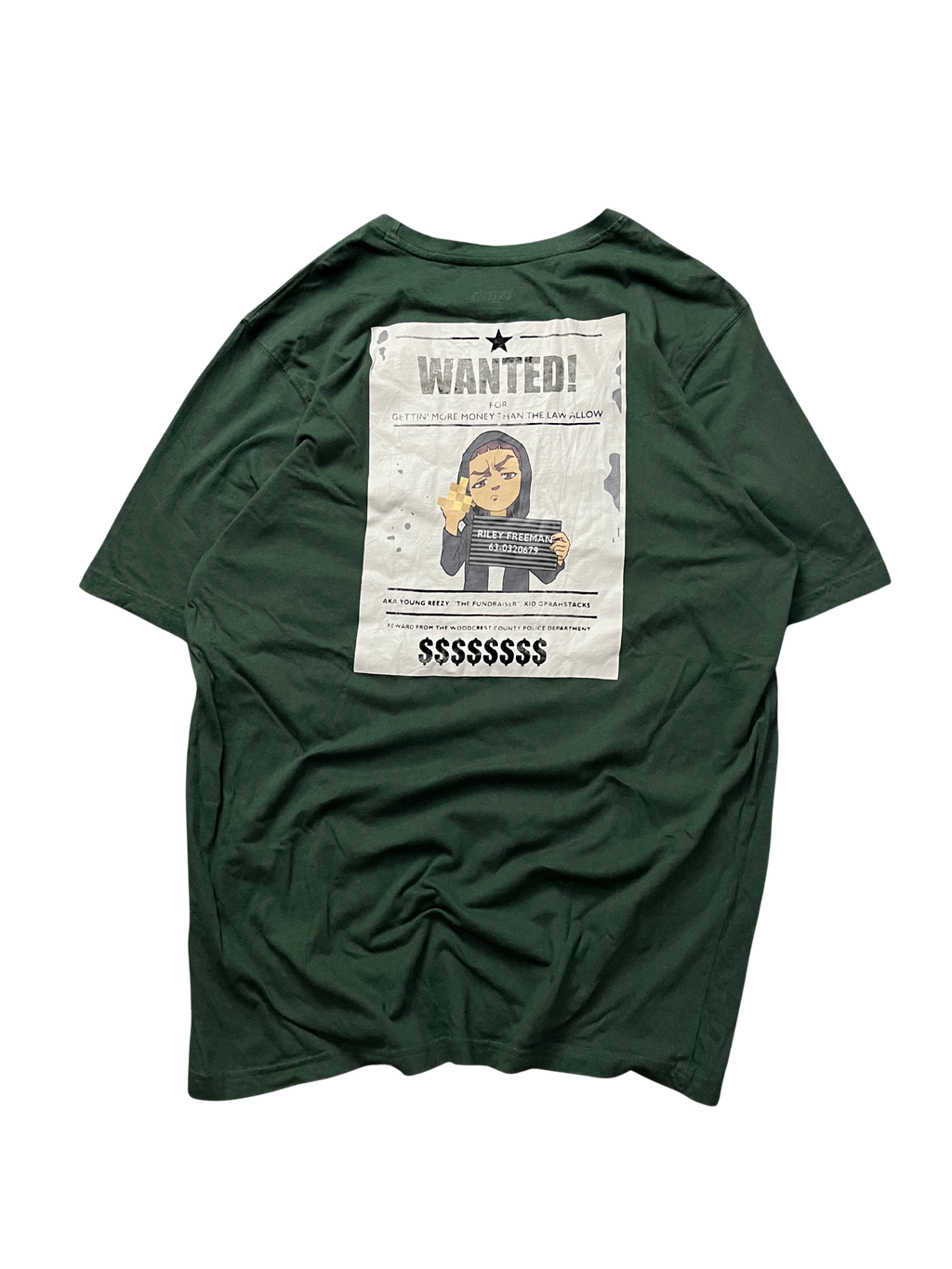 The Boondocks green T-shirt