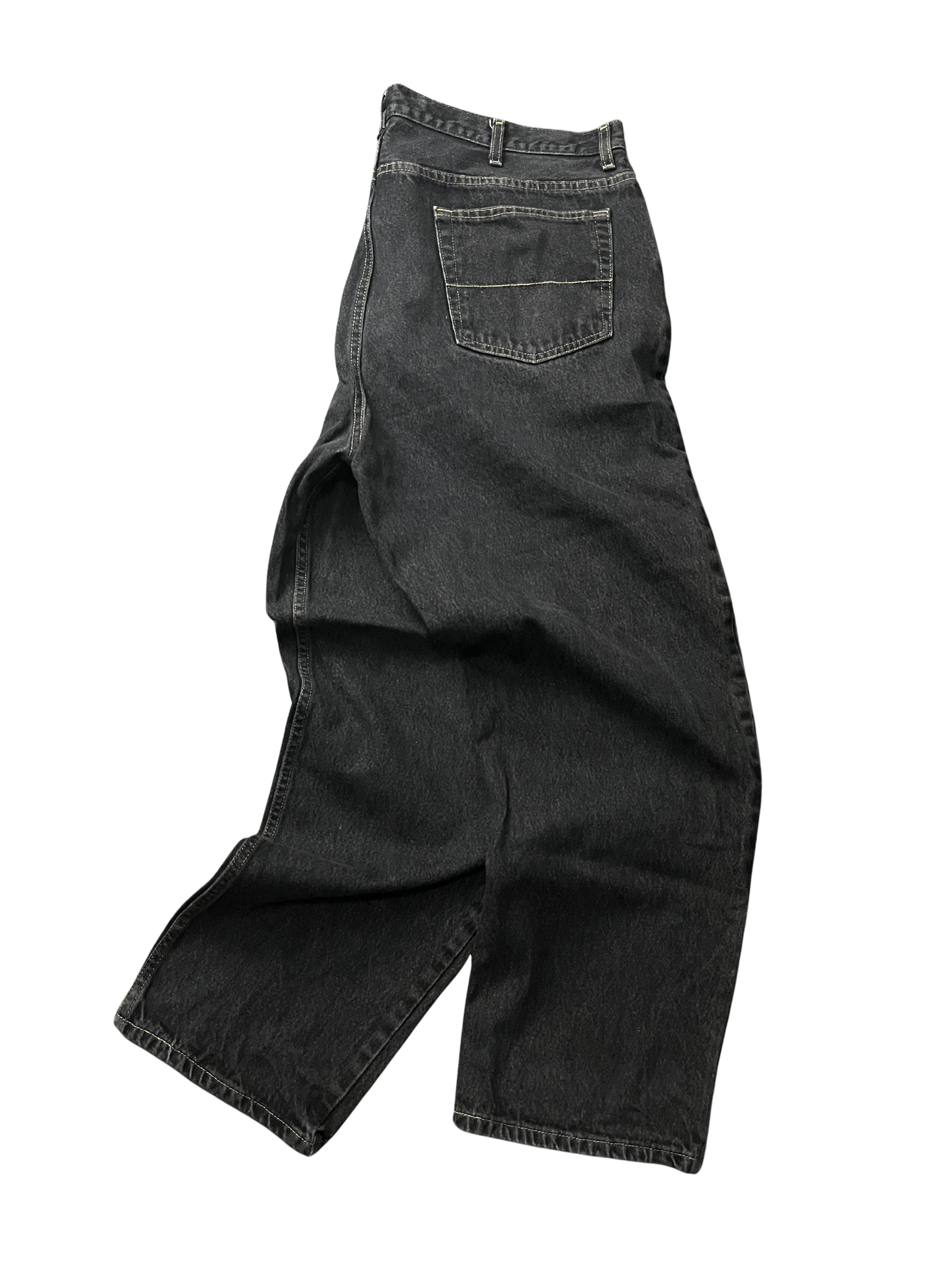 black baggy jeans