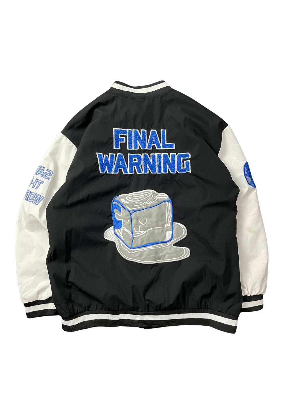 Airway Final Warning Baseball Varsity Jacket