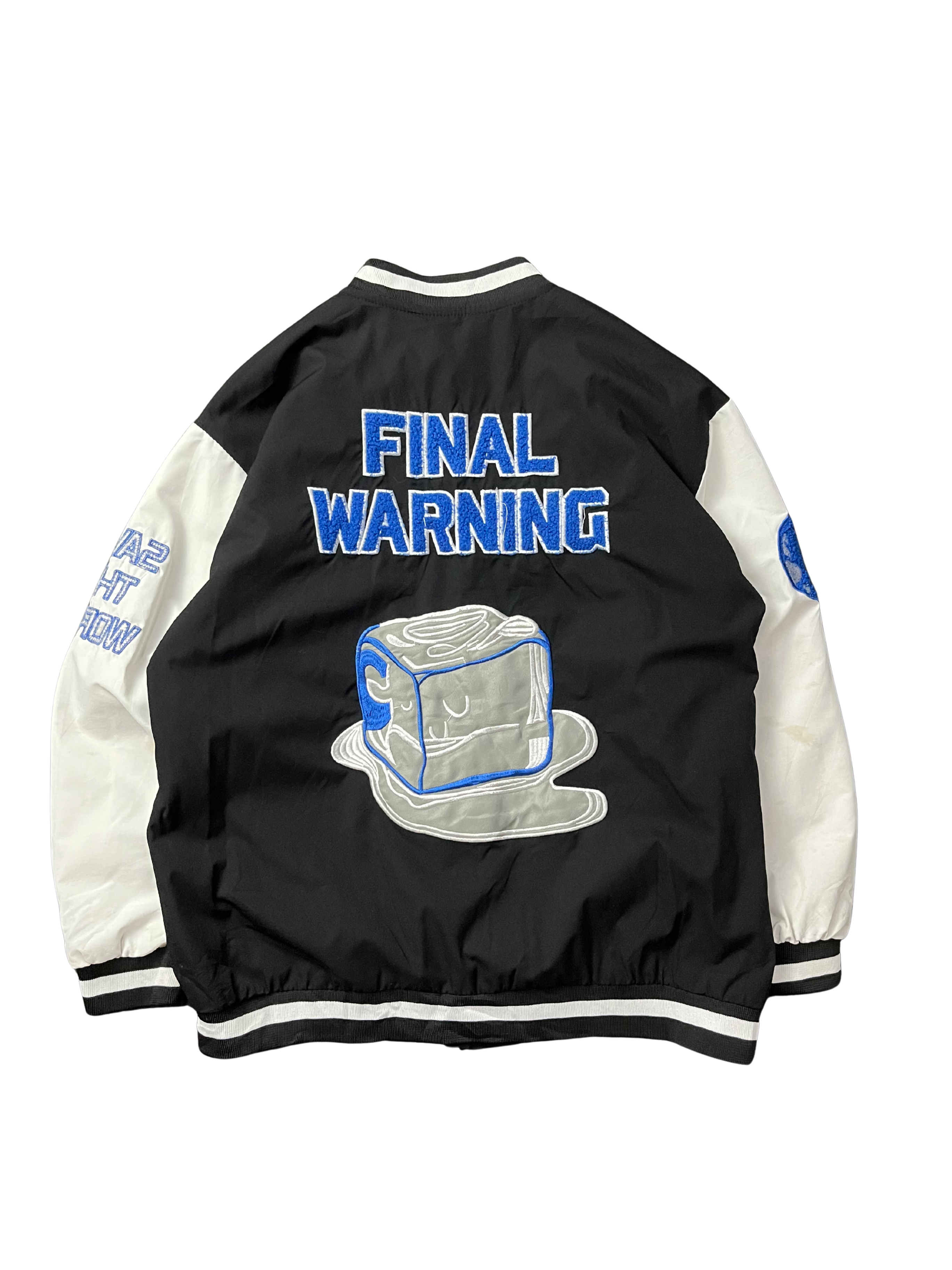 Airway Final Warning Baseball Varsity Jacket