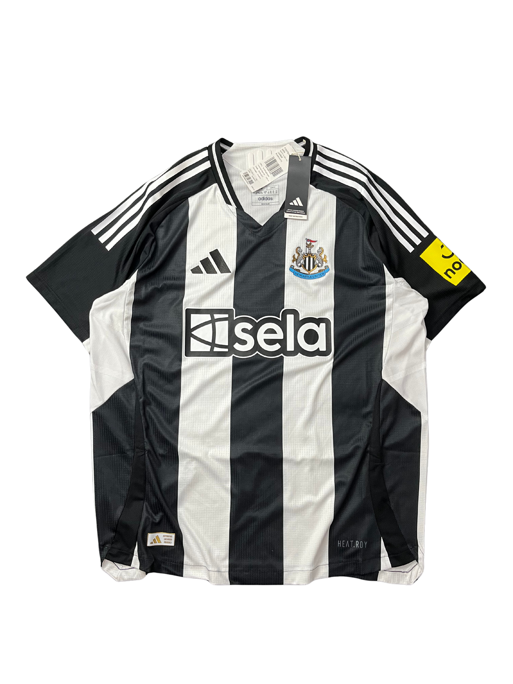 Adidas Newcastle United FC 24/25 Home Authentic Soccer Jersey Mens