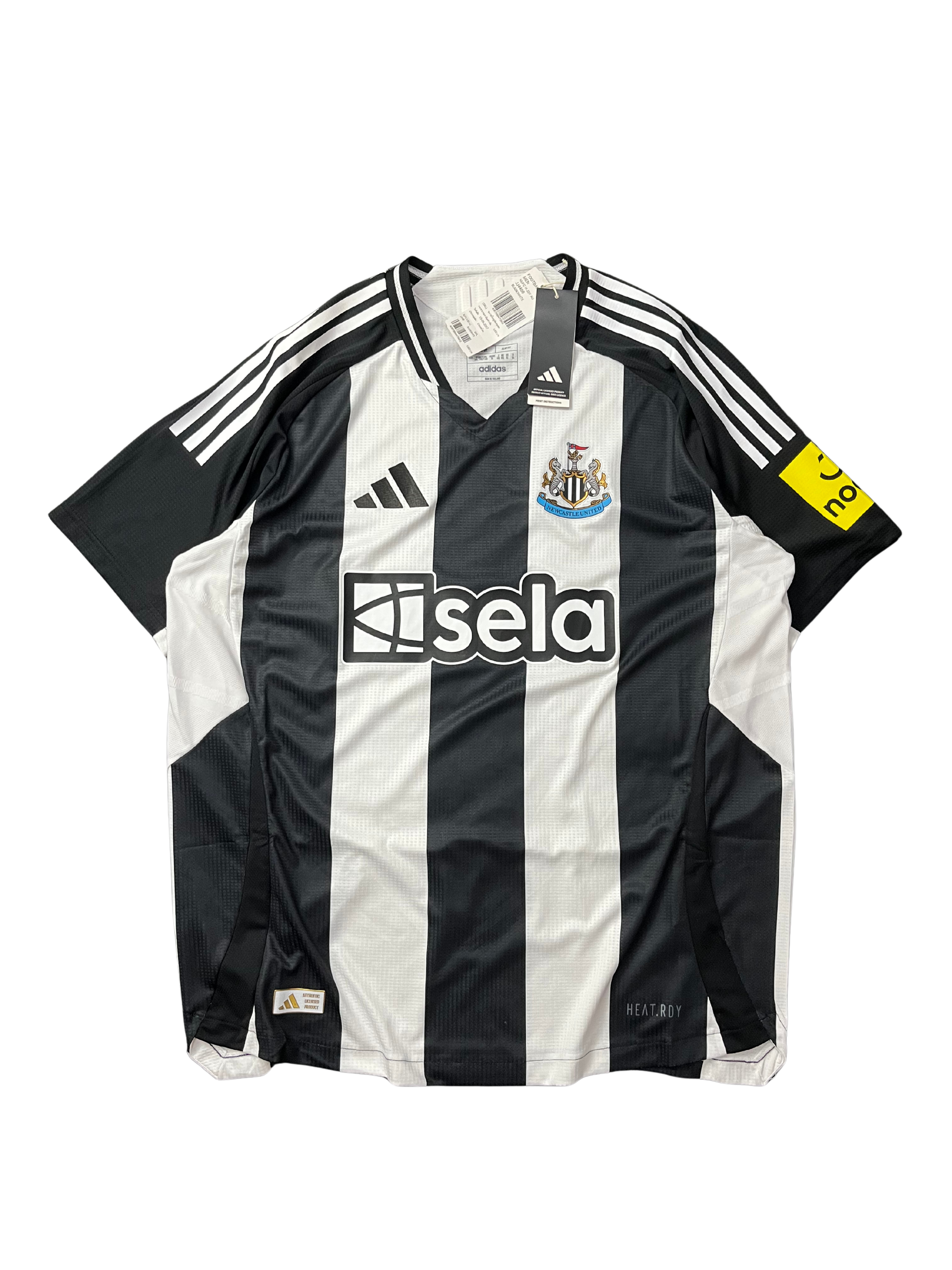 Adidas Newcastle United FC 24/25 Home Authentic Soccer Jersey Mens