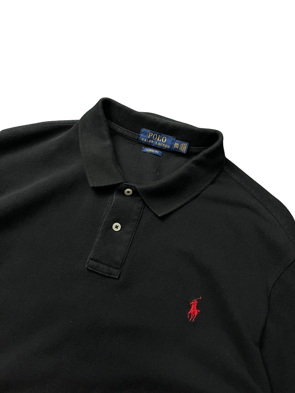 Polo Ralph Lauren embroidered-logo polo shirt with a red pony