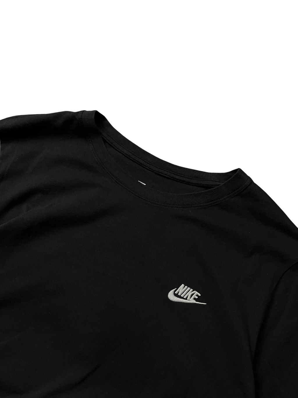 The Nike T-Shirt Embroidered Swoosh Tick Logo