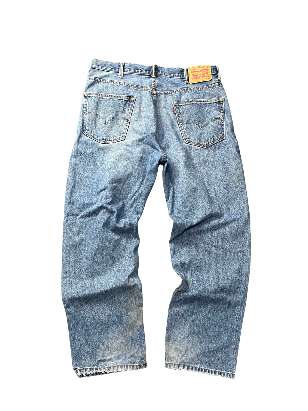 Levi's 501 Original fit jeans in a light blue wash