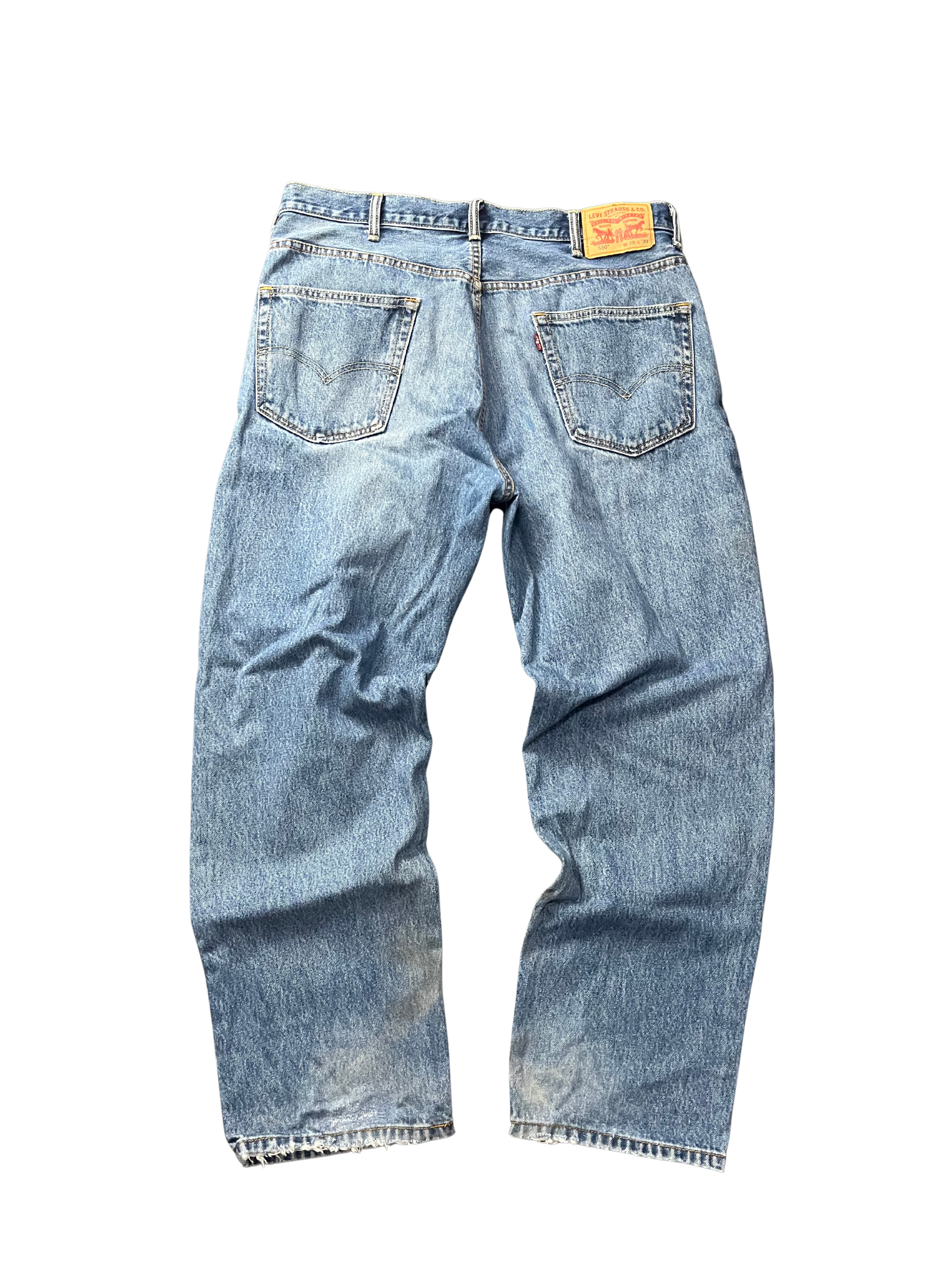Levi's 501 Original fit jeans in a light blue wash