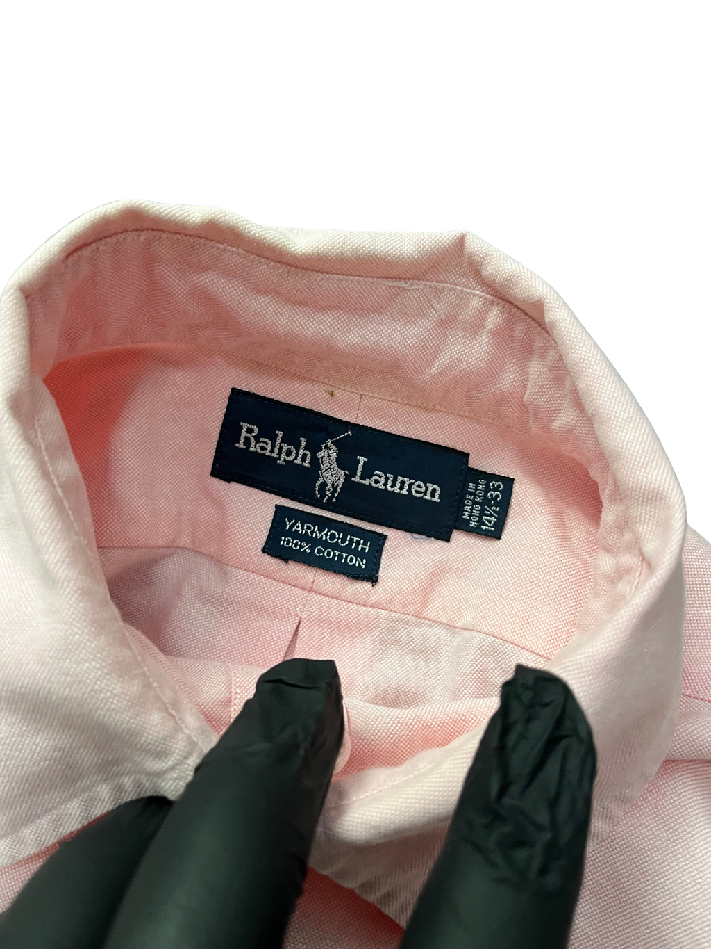 Polo Ralph Lauren Plain Light Pink Long Sleeve Shirt