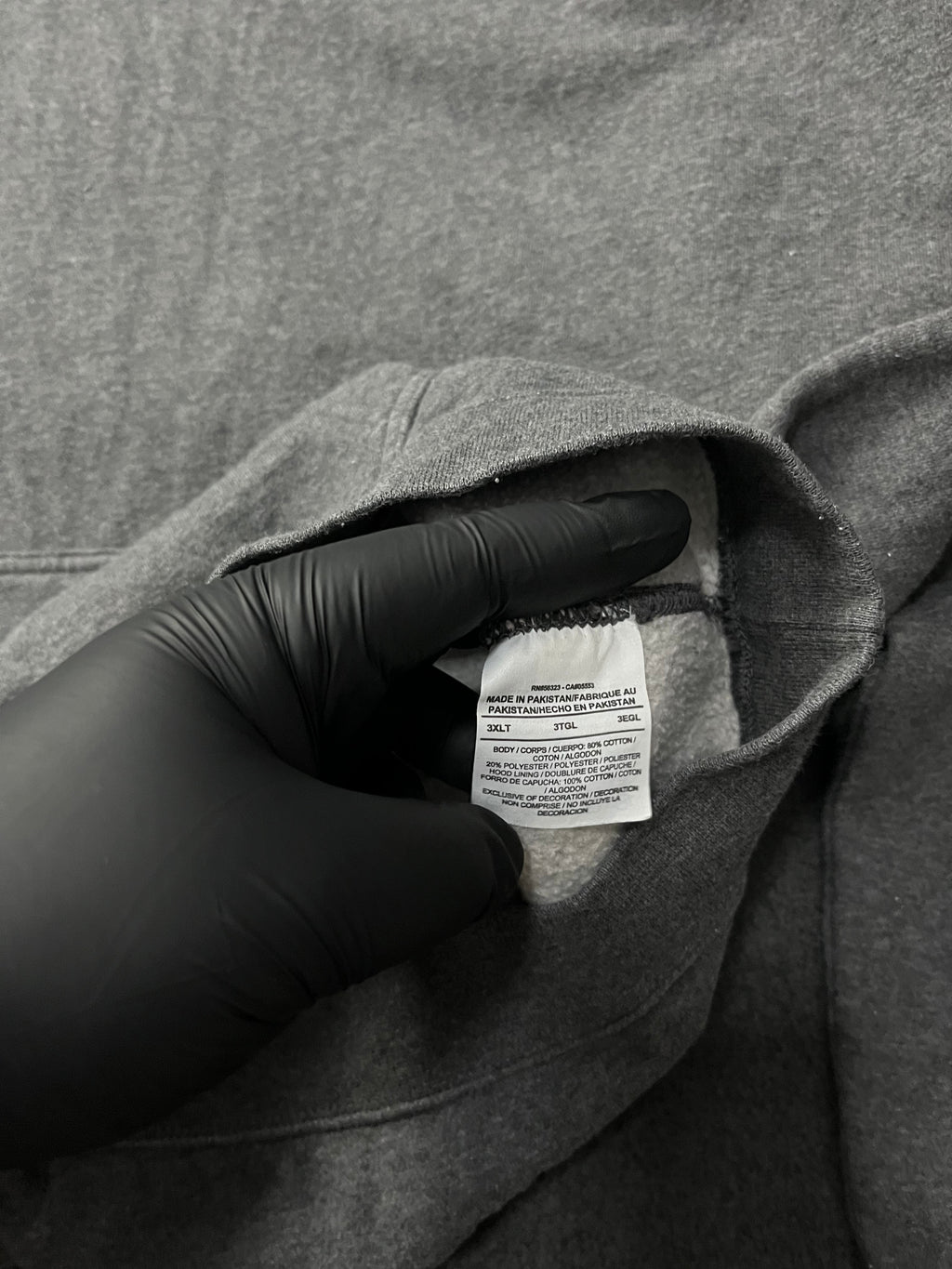 Nike Dark Grey Heather Club Men's Pull-Over Fleece Hoodie